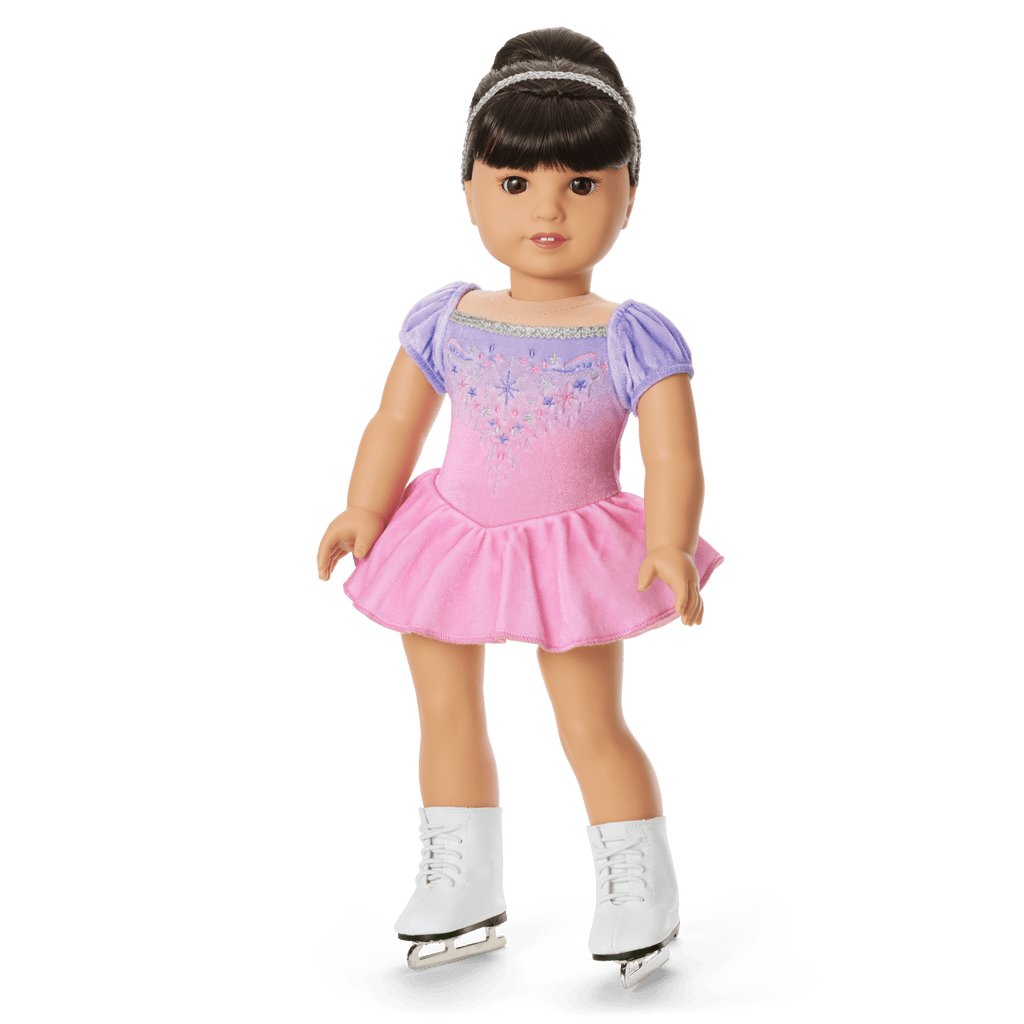 Spin in Style Figure-Skating Outfit for 18-inch Dolls F3