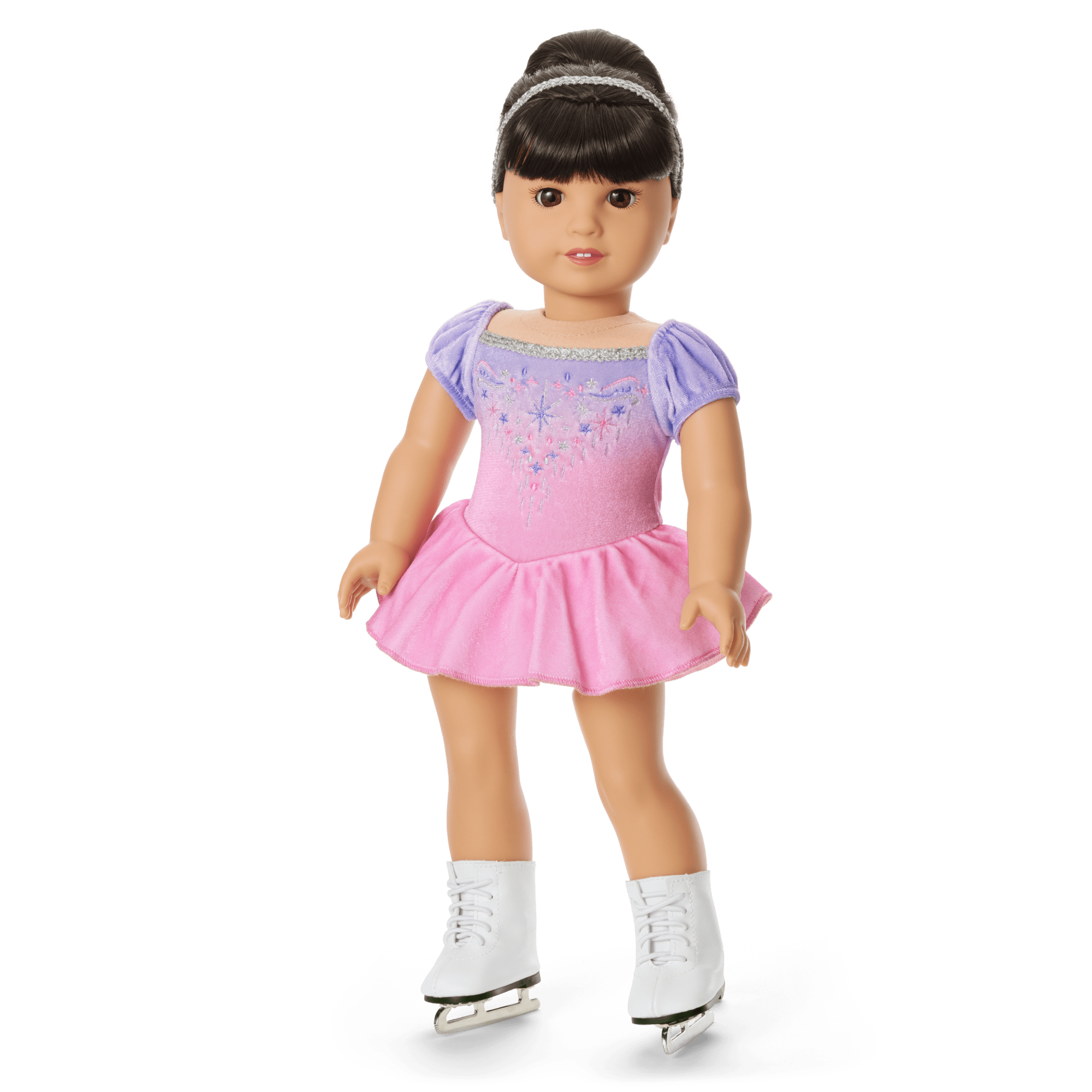 Spin in Style Figure-Skating Outfit for 18-inch Dolls F3
