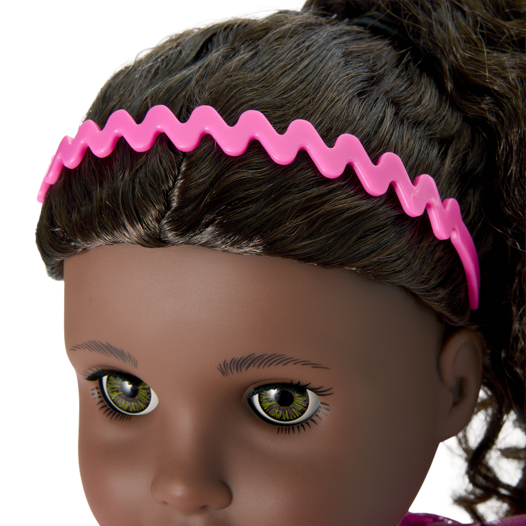 Pink Party-Ready Dress for 18-inch Dolls D5