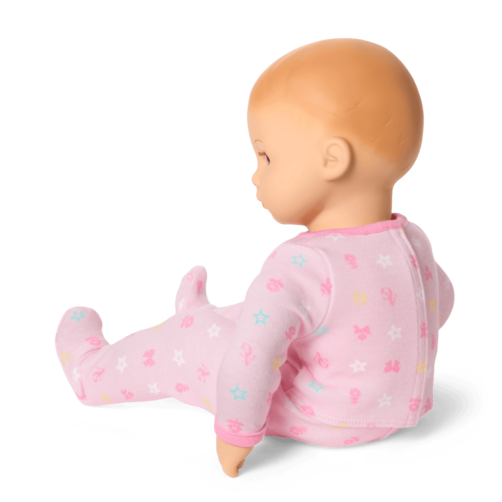 Bitty Baby® Doll #6 with red hair in Pastel Pink F0