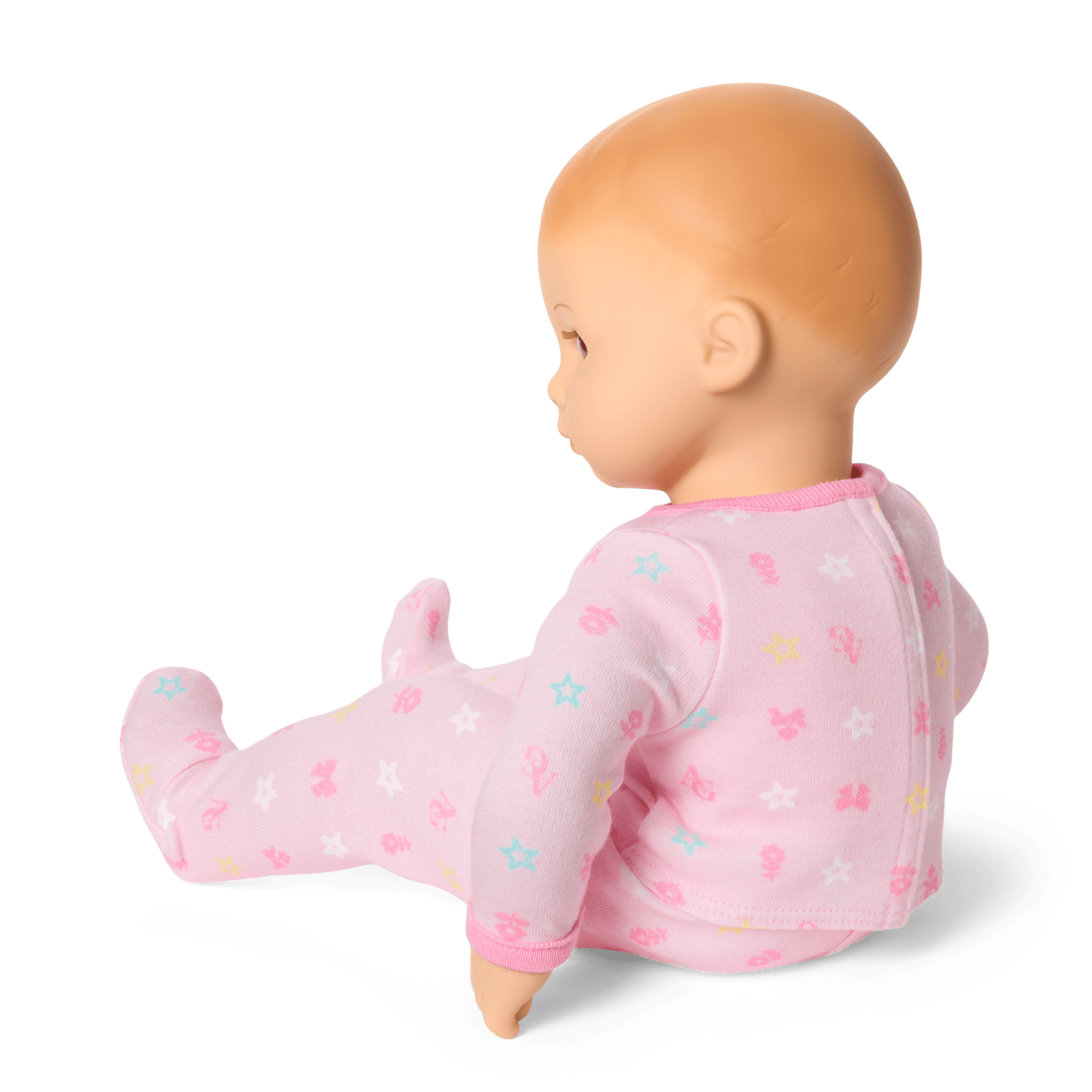 Bitty Baby® Doll #6 with red hair in Pastel Pink F0