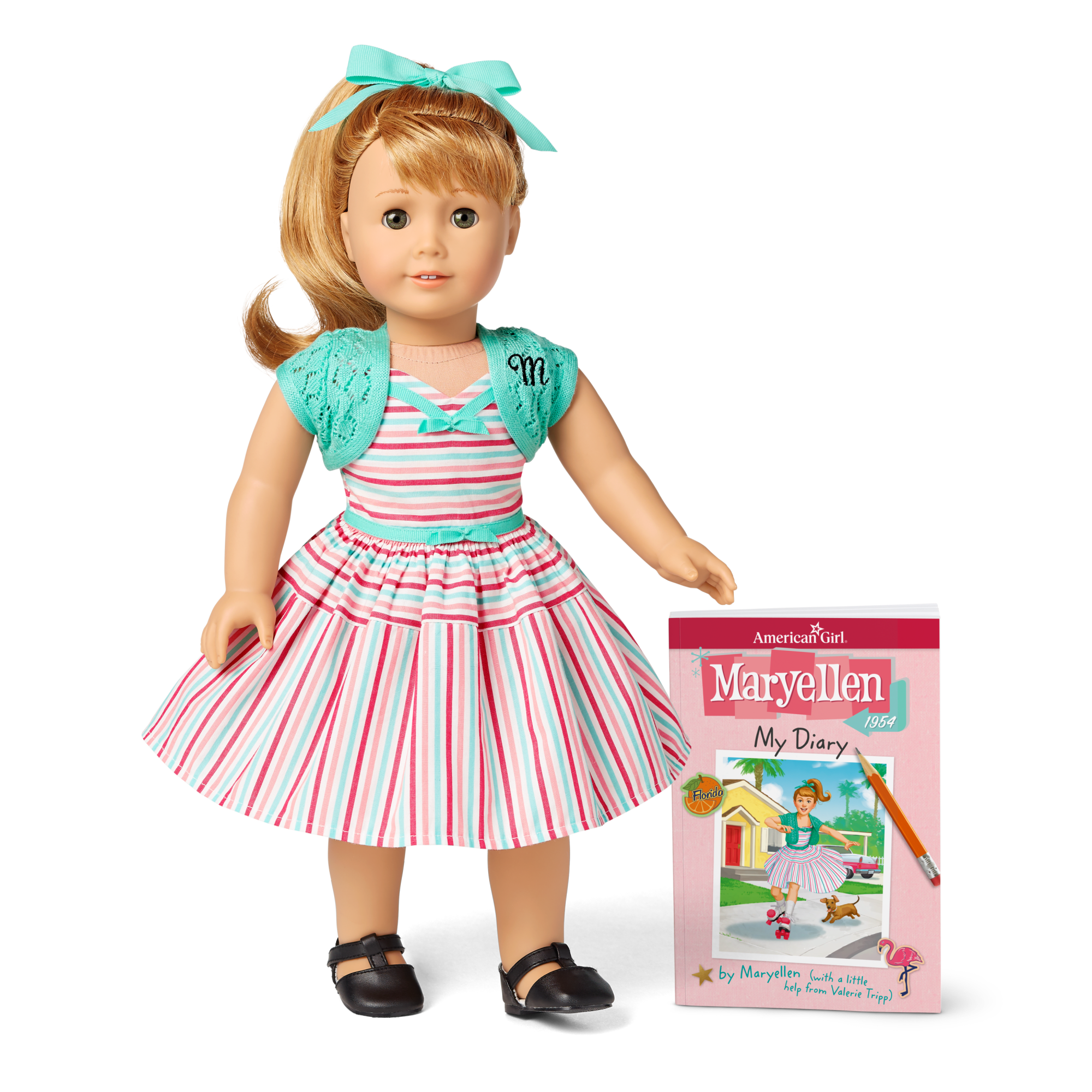 Maryellen™ 18-inch Doll & Journal (Historical Characters) E8