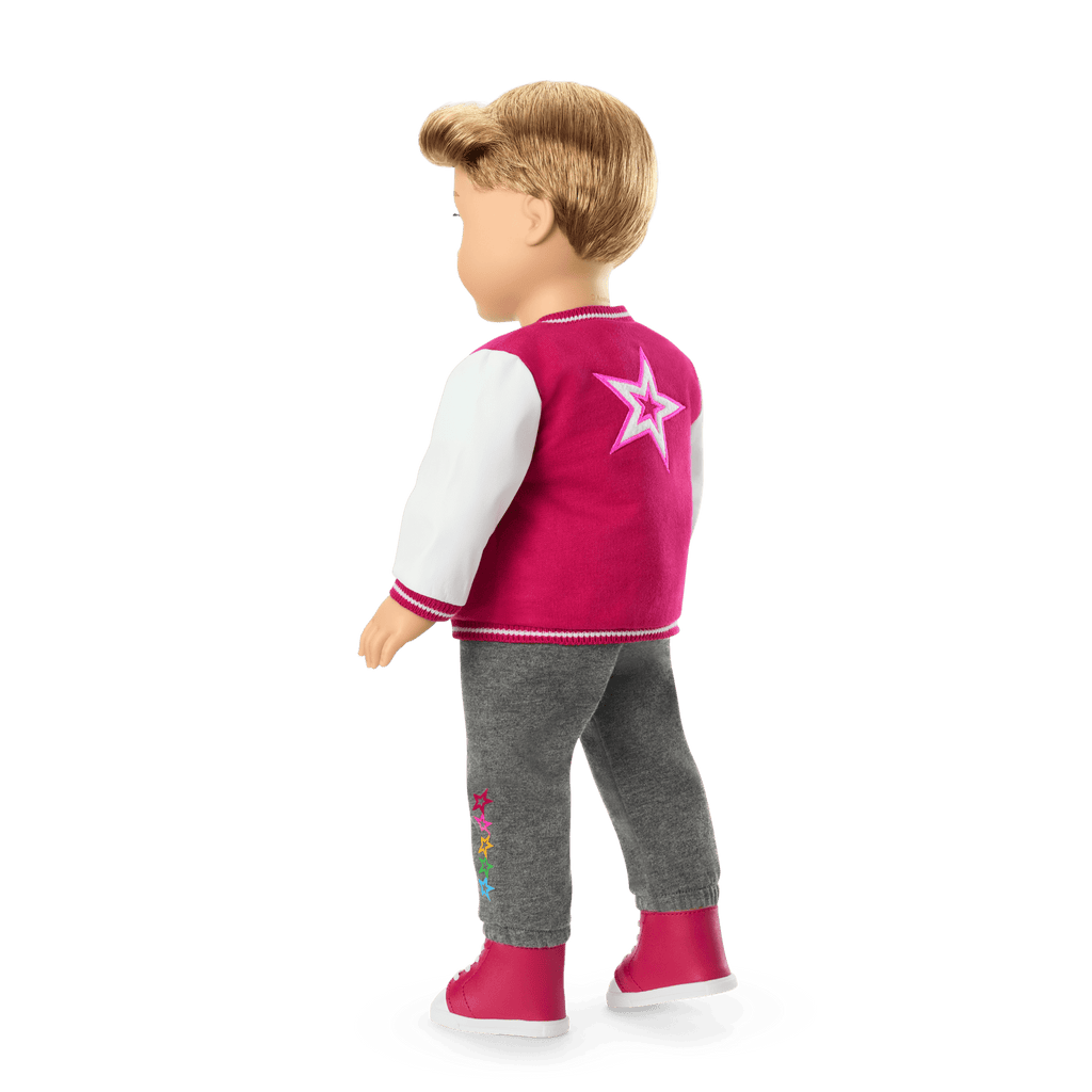 Truly Me™ 18-inch Doll #104 with straight caramel hair A5