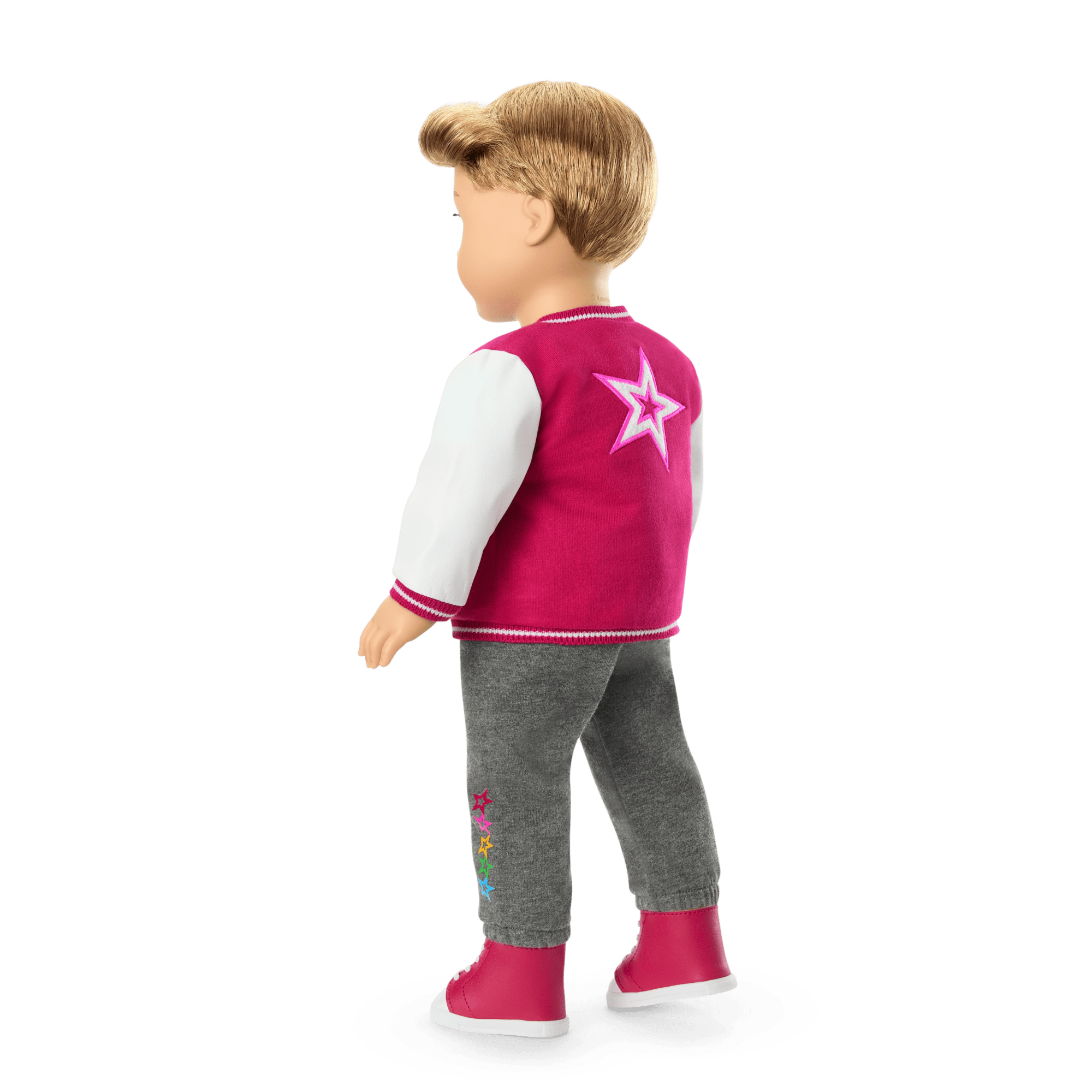 Truly Me™ 18-inch Doll #104 with straight caramel hair A5