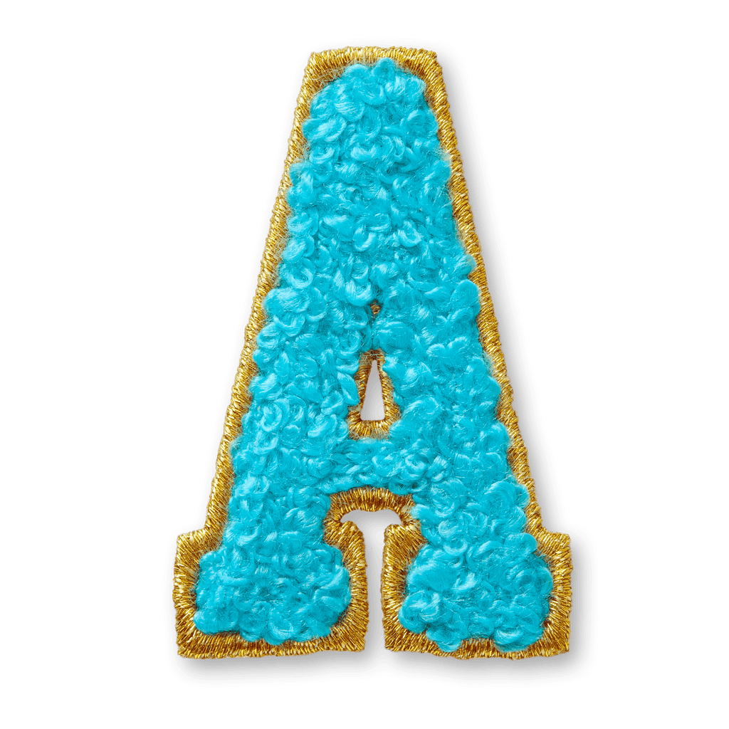 AG™ Letter A Stick-On Patch B3