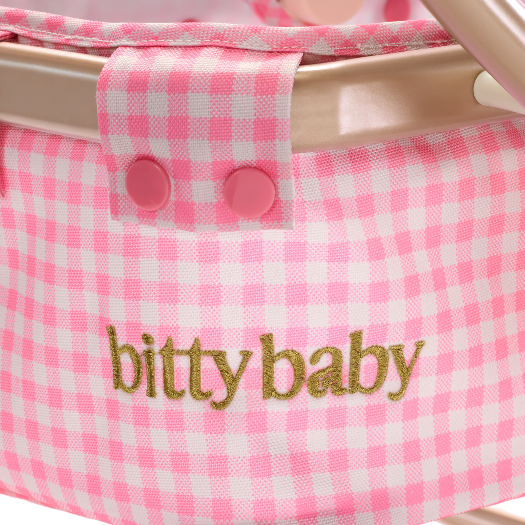 Bitty Baby® Luxe Bassinet Stroller D3