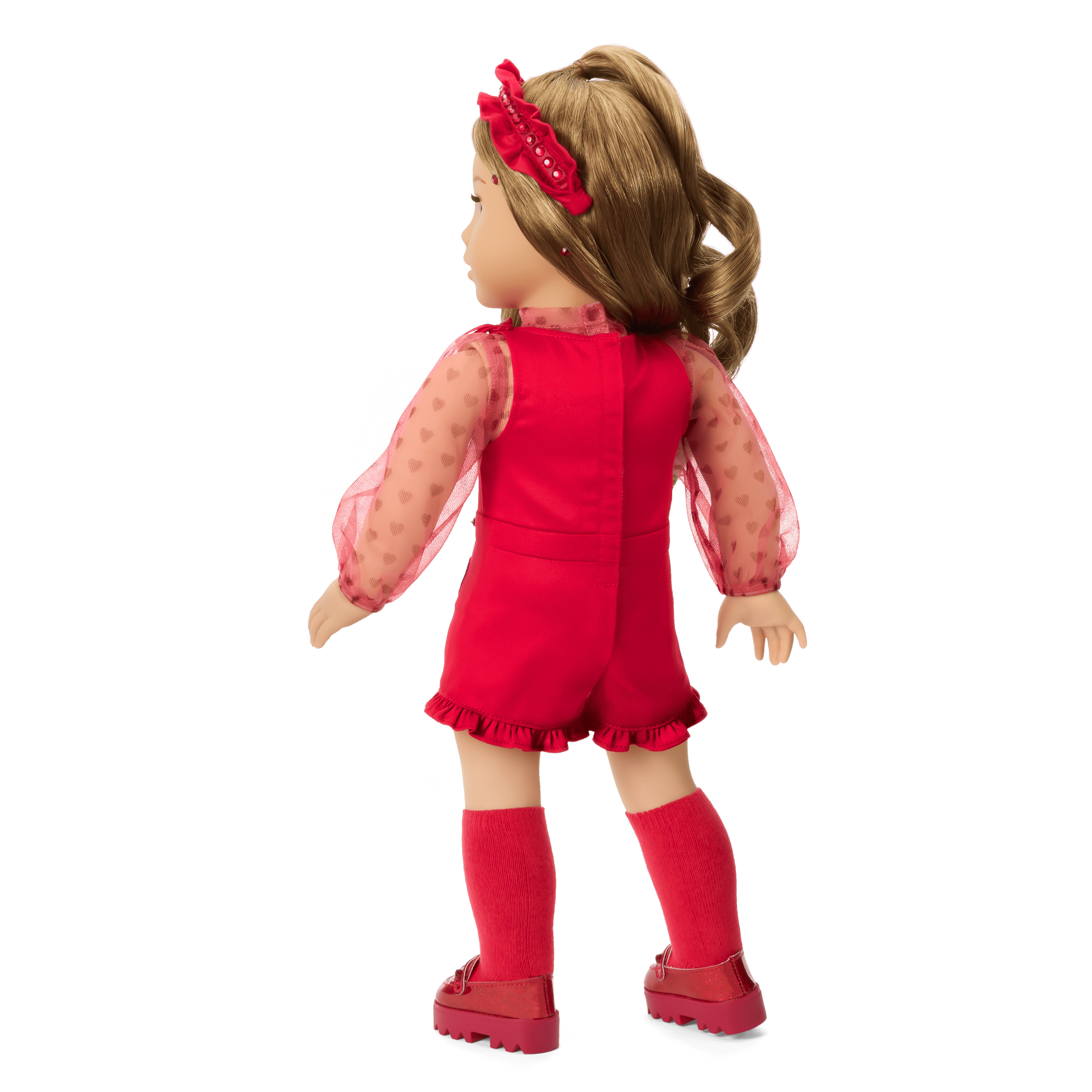 January Garnet Glam Outfit for 18-inch Dolls A1