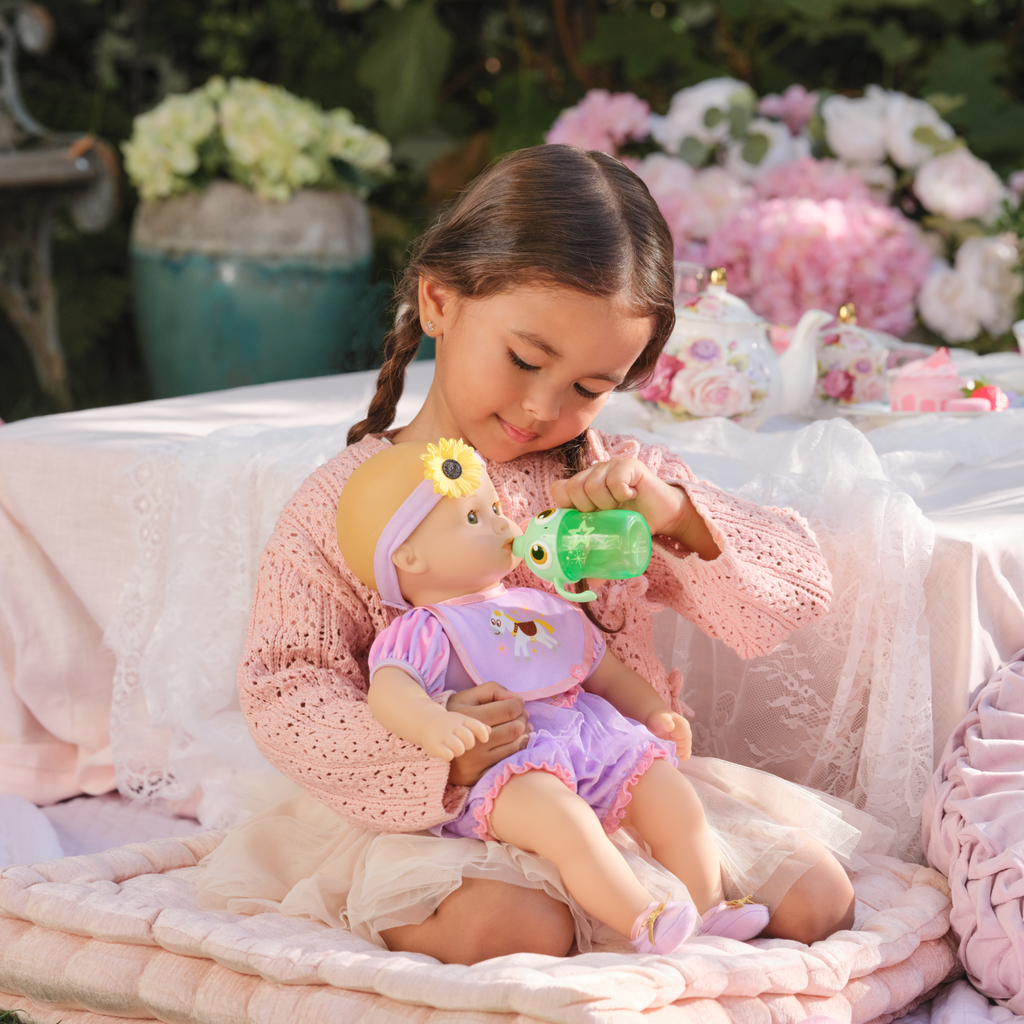 Disney Princess Rapunzel Cuddle & Care Set with Bitty Baby® Doll by American Girl® D4