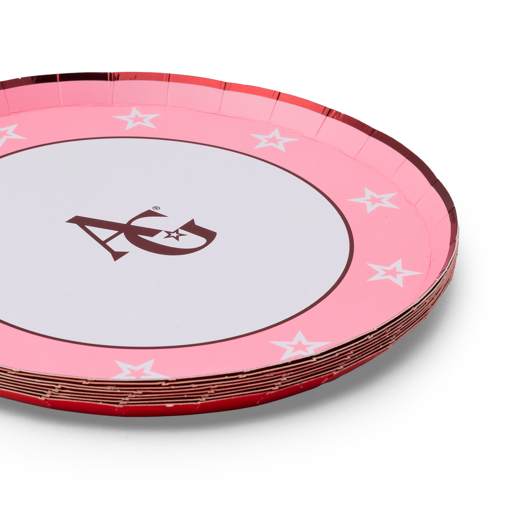 American Girl™ x Bonjour Fête Star-Trimmed Small Plates (Set of 8) F4