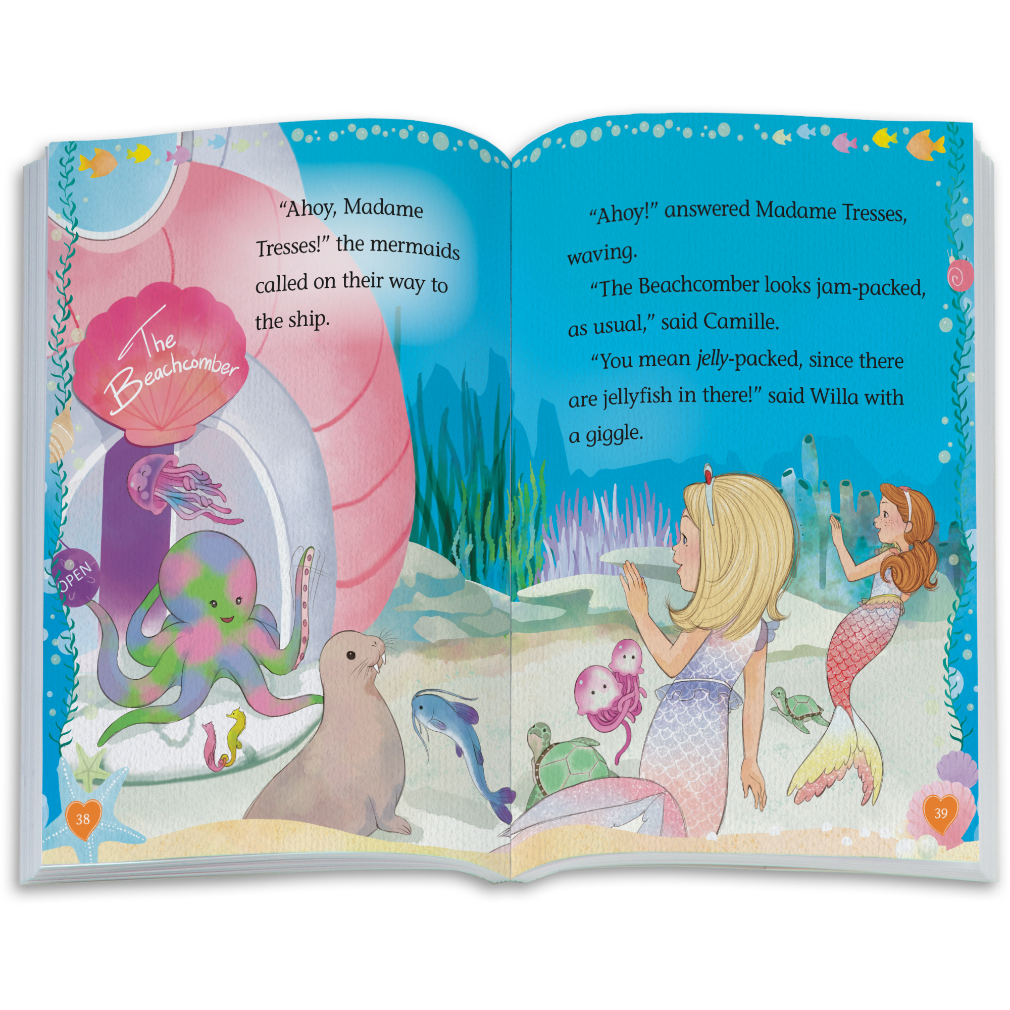 A Fin-tastic Surprise Book (WellieWishers™) B8