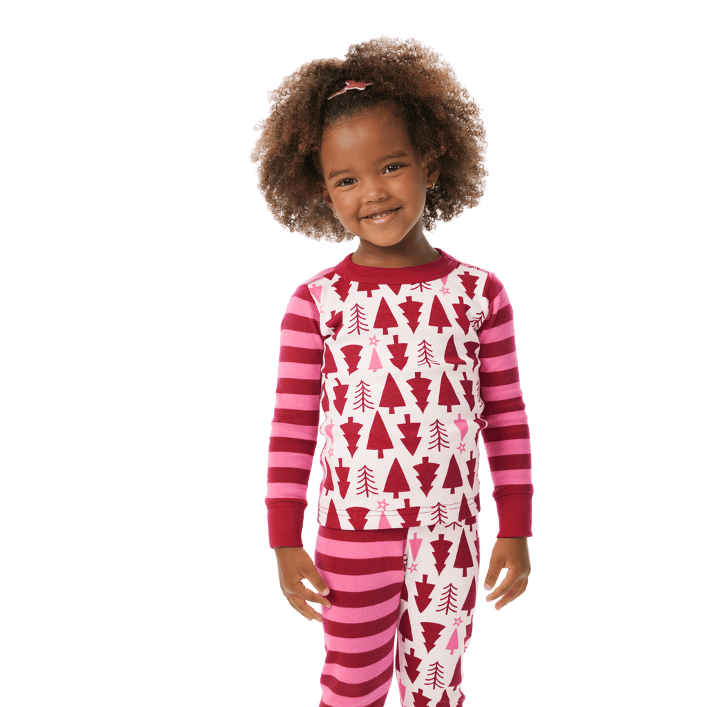 American Girl® x Hanna Andersson Holiday Treetops Pajamas for Little Girls & Girls F4