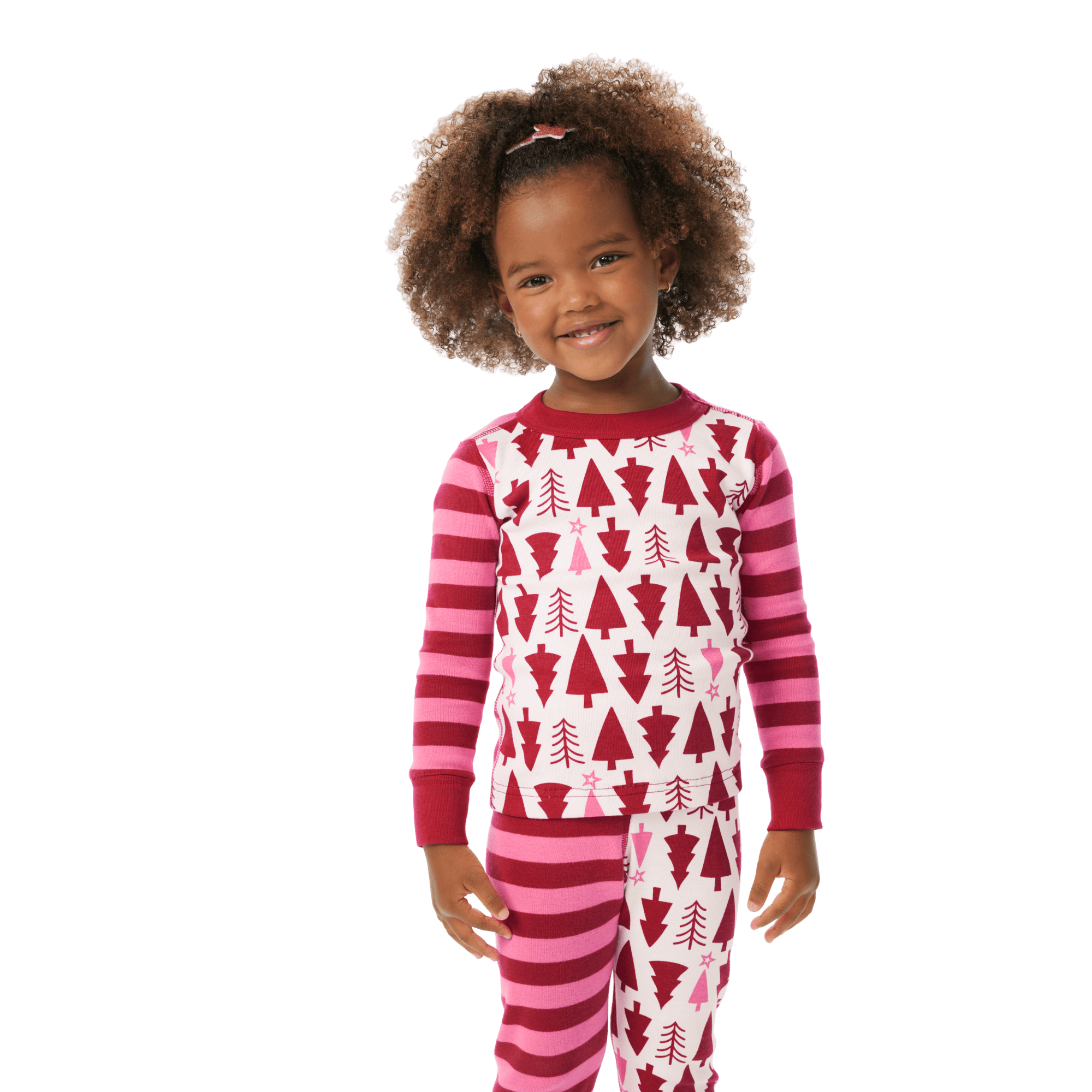 American Girl® x Hanna Andersson Holiday Treetops Pajamas for Little Girls & Girls F4