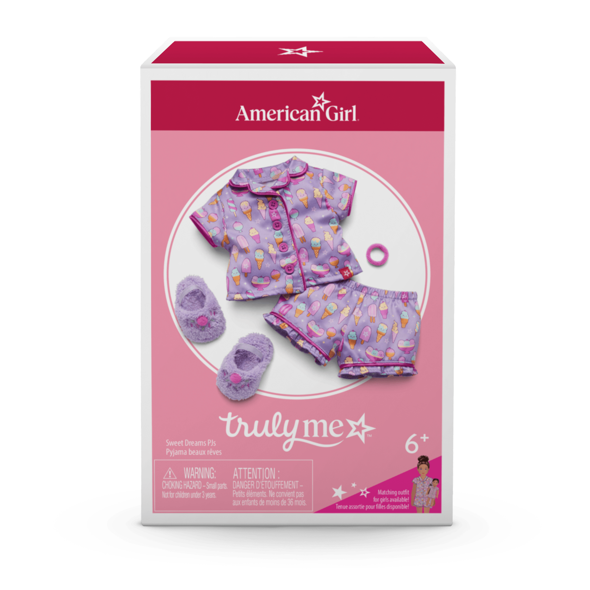 Sweet Dreams PJs for 18-inch Dolls D7