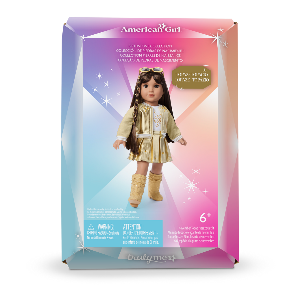 November Topaz Pizzazz Outfit for 18-inch Dolls A4