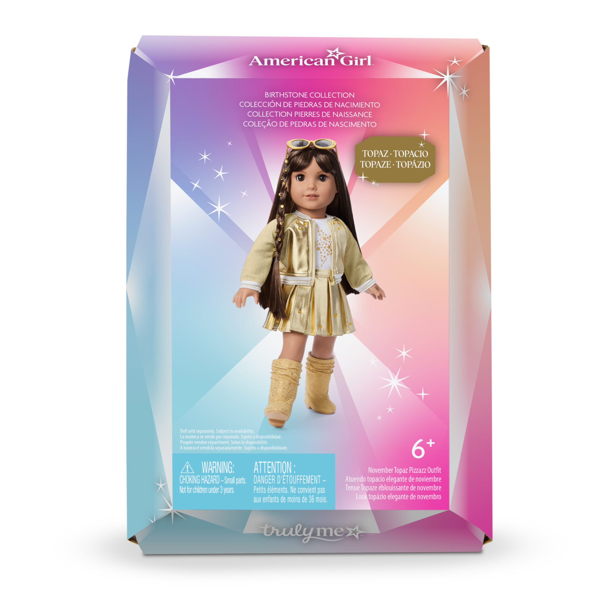 November Topaz Pizzazz Outfit for 18-inch Dolls C5