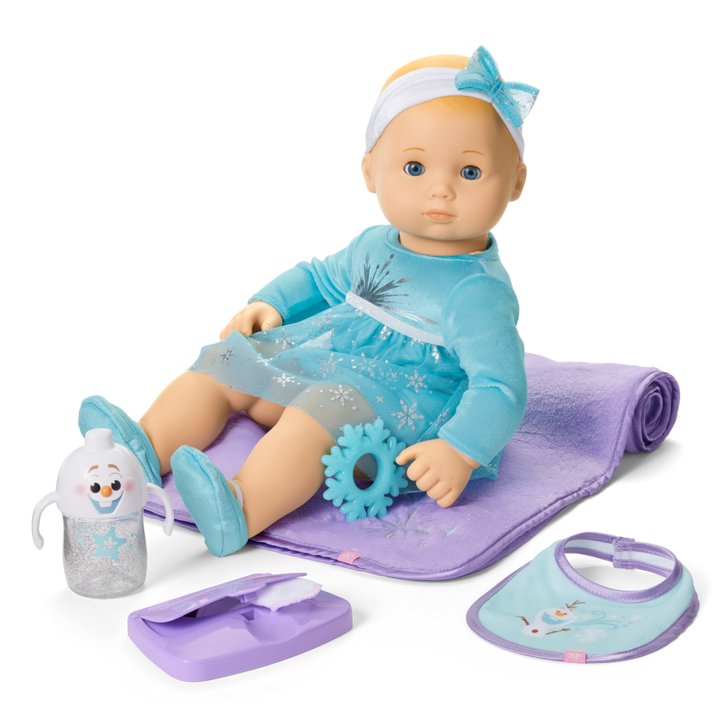 Disney Frozen Elsa Cuddle & Care Set with Bitty Baby® Doll by American Girl® A3