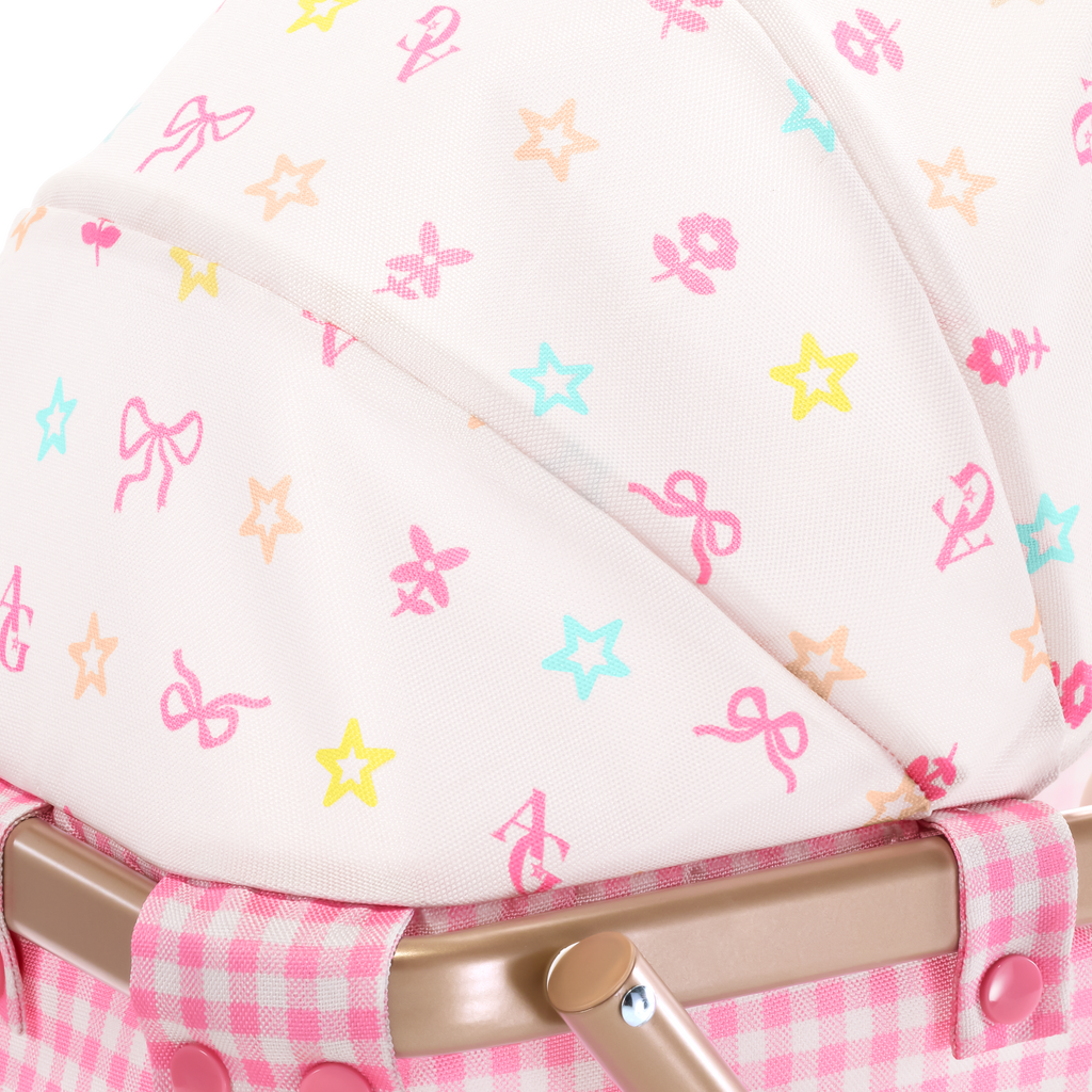 Bitty Baby® Luxe Bassinet Stroller D3