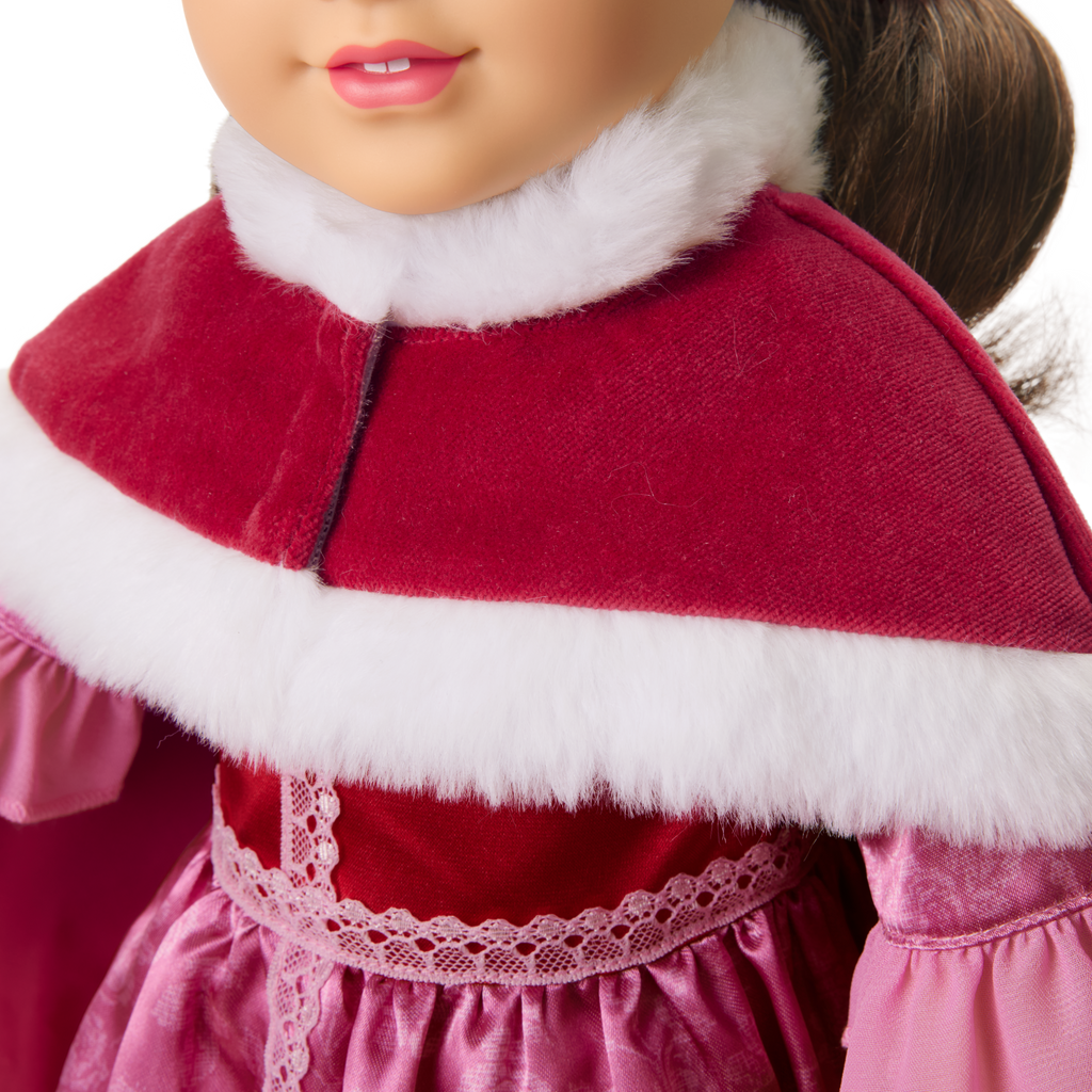 Disney Princess Belle Winter Dress & Cape Outfit for 18-inch Dolls by American Girl® A3