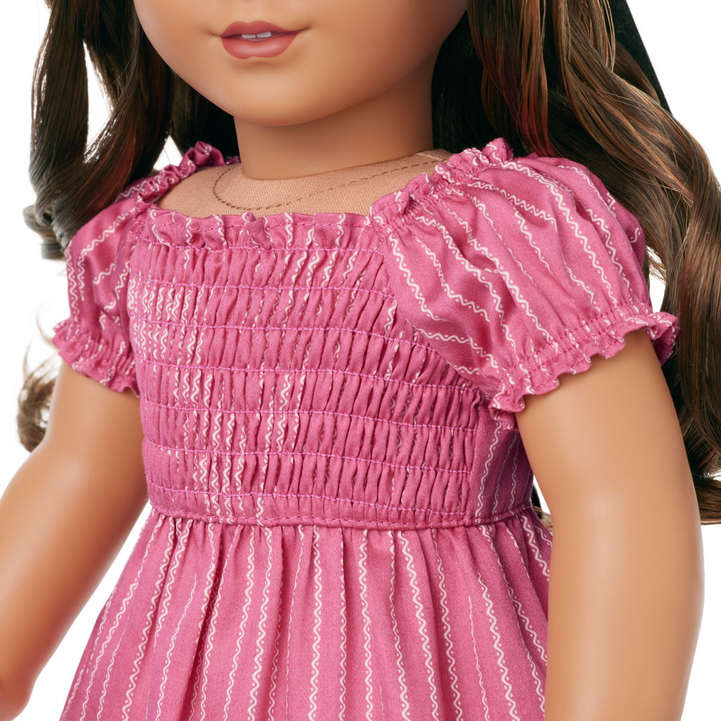 American Girl® x Hill House Home Athena Nap Dress for 18-inch Dolls (Addy™ Print) A9