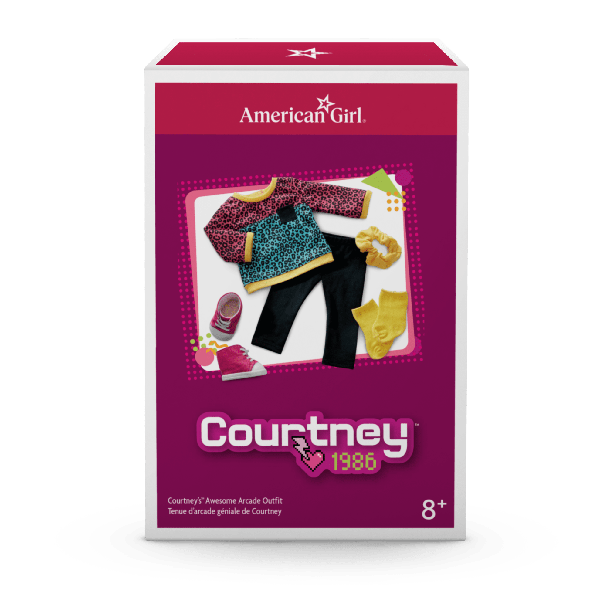 Courtney’s™ Awesome Arcade Outfit for 18-inch Dolls (Historical Characters) F1