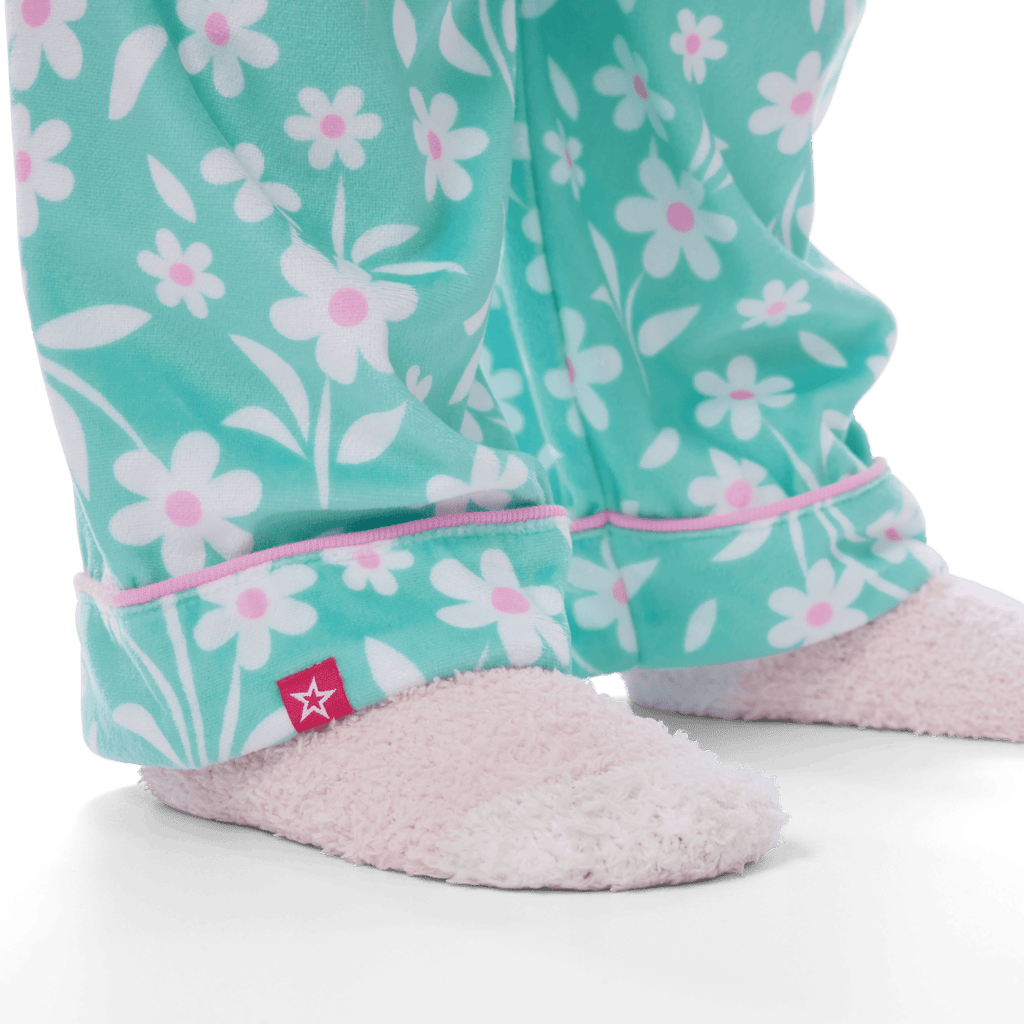 Flower Fun PJs for Little Girls (Bitty Baby®) D2