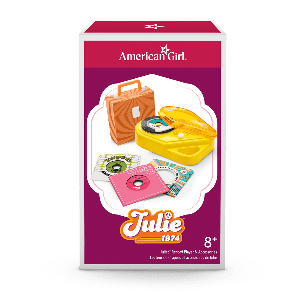 Julie’s™ Record Player & Accessories for 18-inch Dolls (Historical Characters) C1