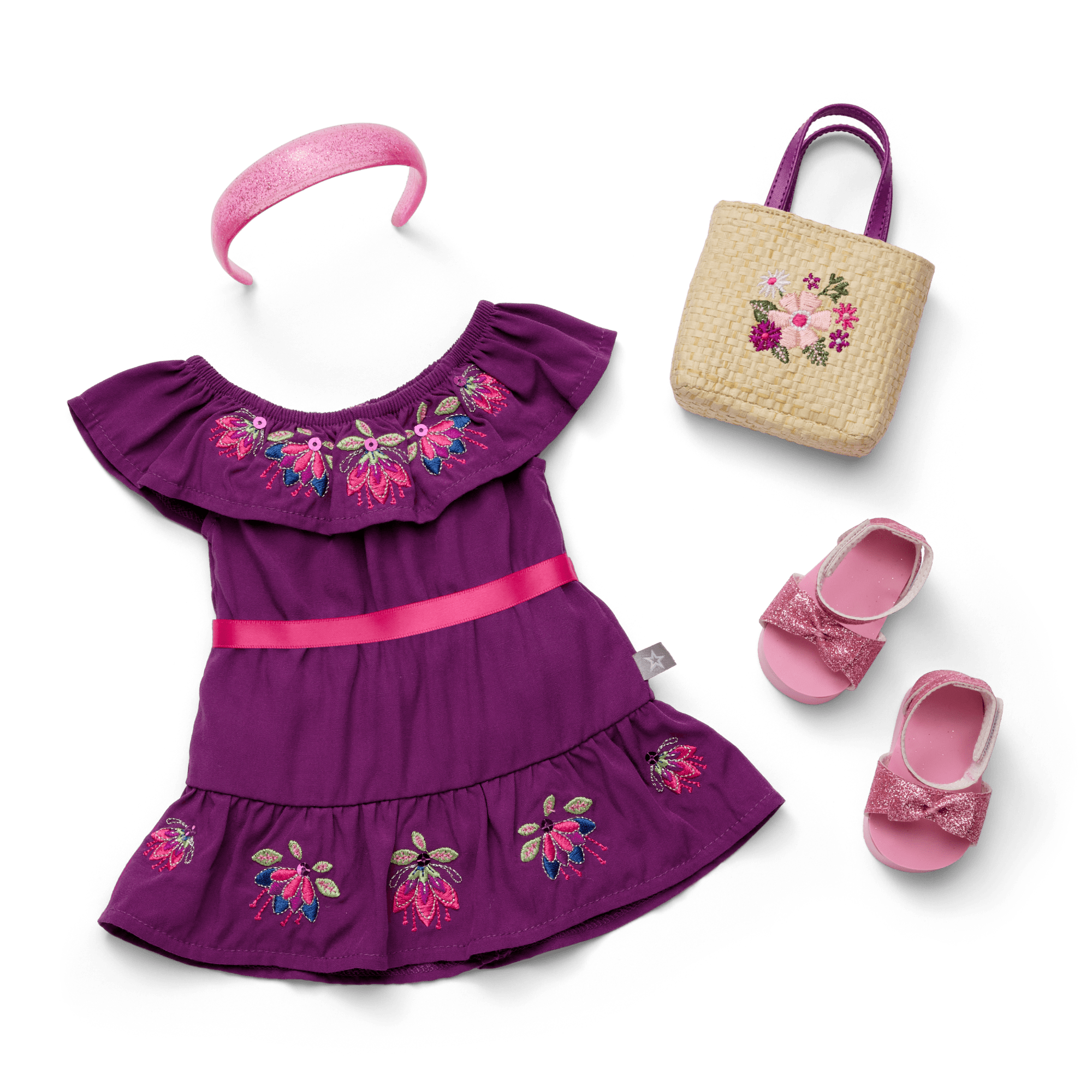 Raquel's™ Beach Party Dress for 18-inch Dolls (Girl of the Year™ 2026) B8