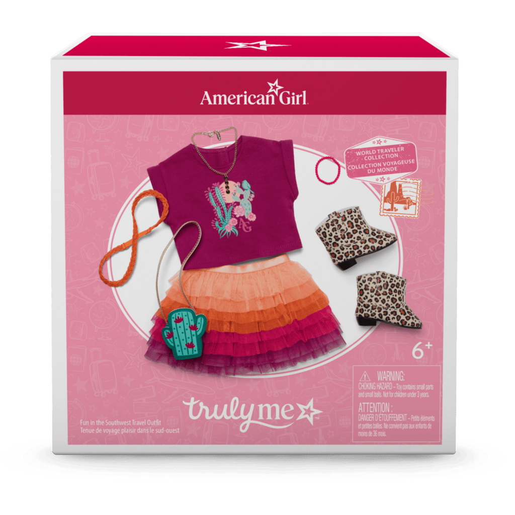 Fun in the Southwest Travel Outfit for 18-inch Dolls C1