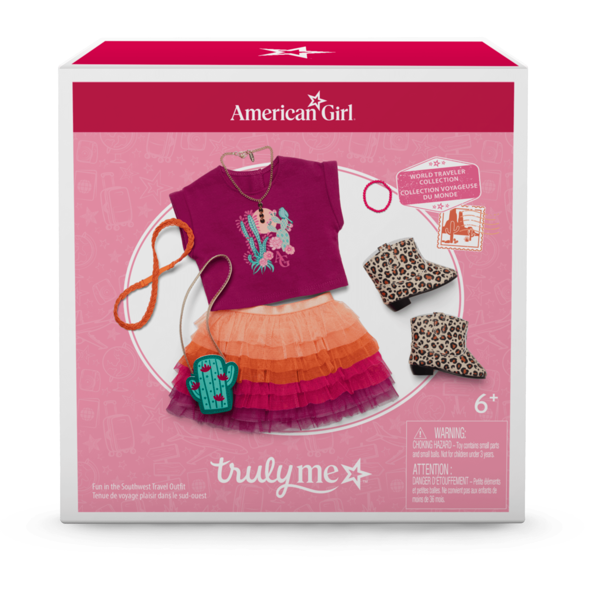 Fun in the Southwest Travel Outfit for 18-inch Dolls C1