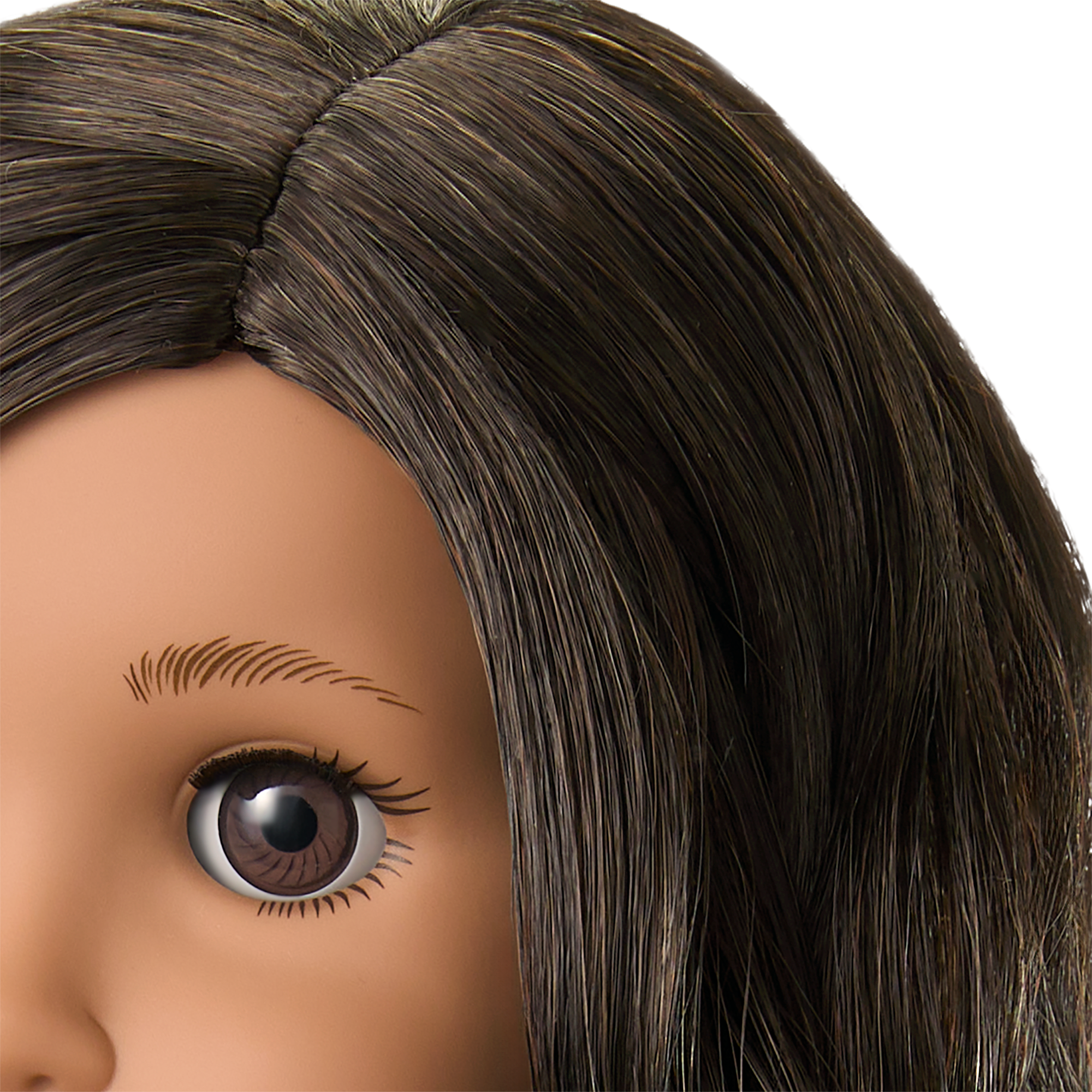 Truly Me™ 18-inch Doll #108 with curly black-brown hair B5