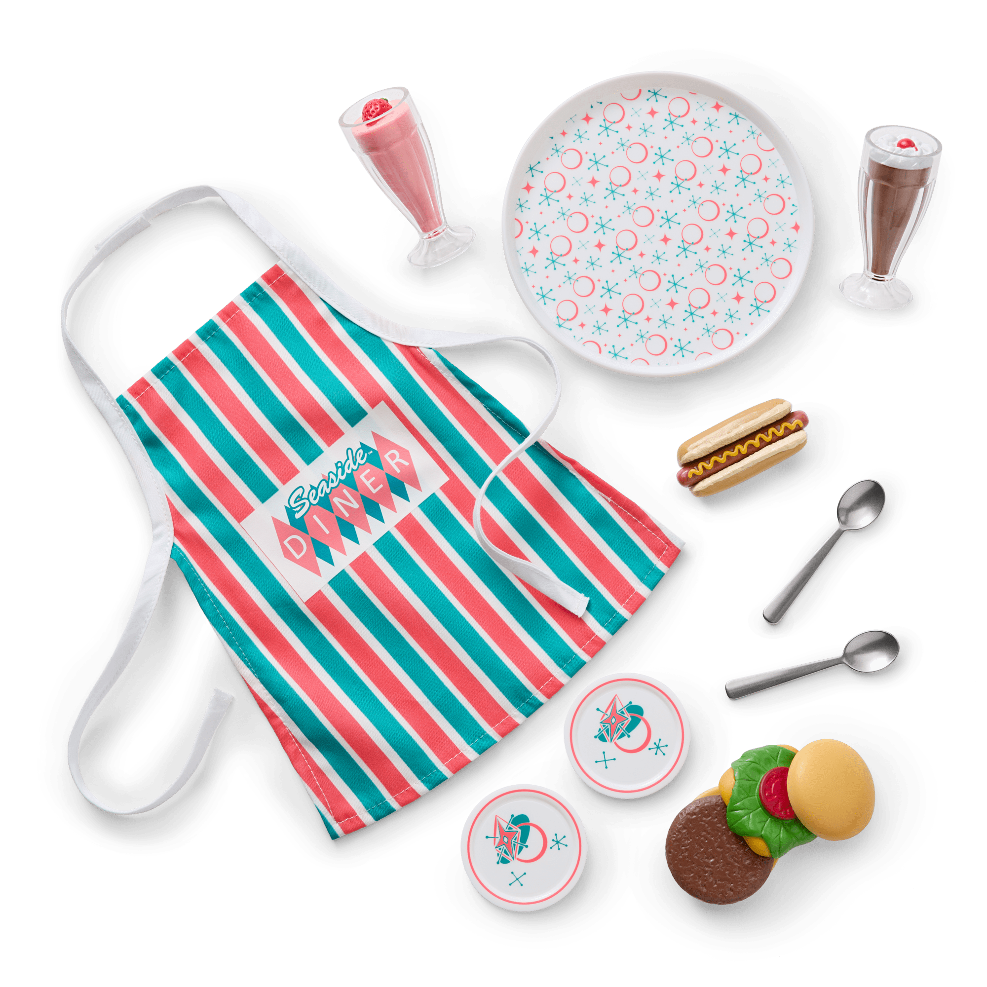 Maryellen’s™ Diner Accessories for 18-inch Dolls (Historical Characters) E0