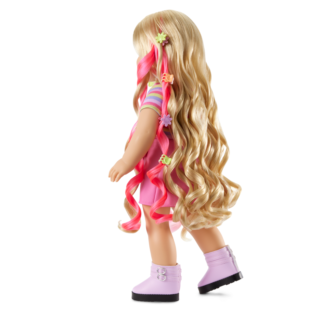 Long Hair Looks™ by Truly Me™ 18-inch Doll #133 & hair accessories C5