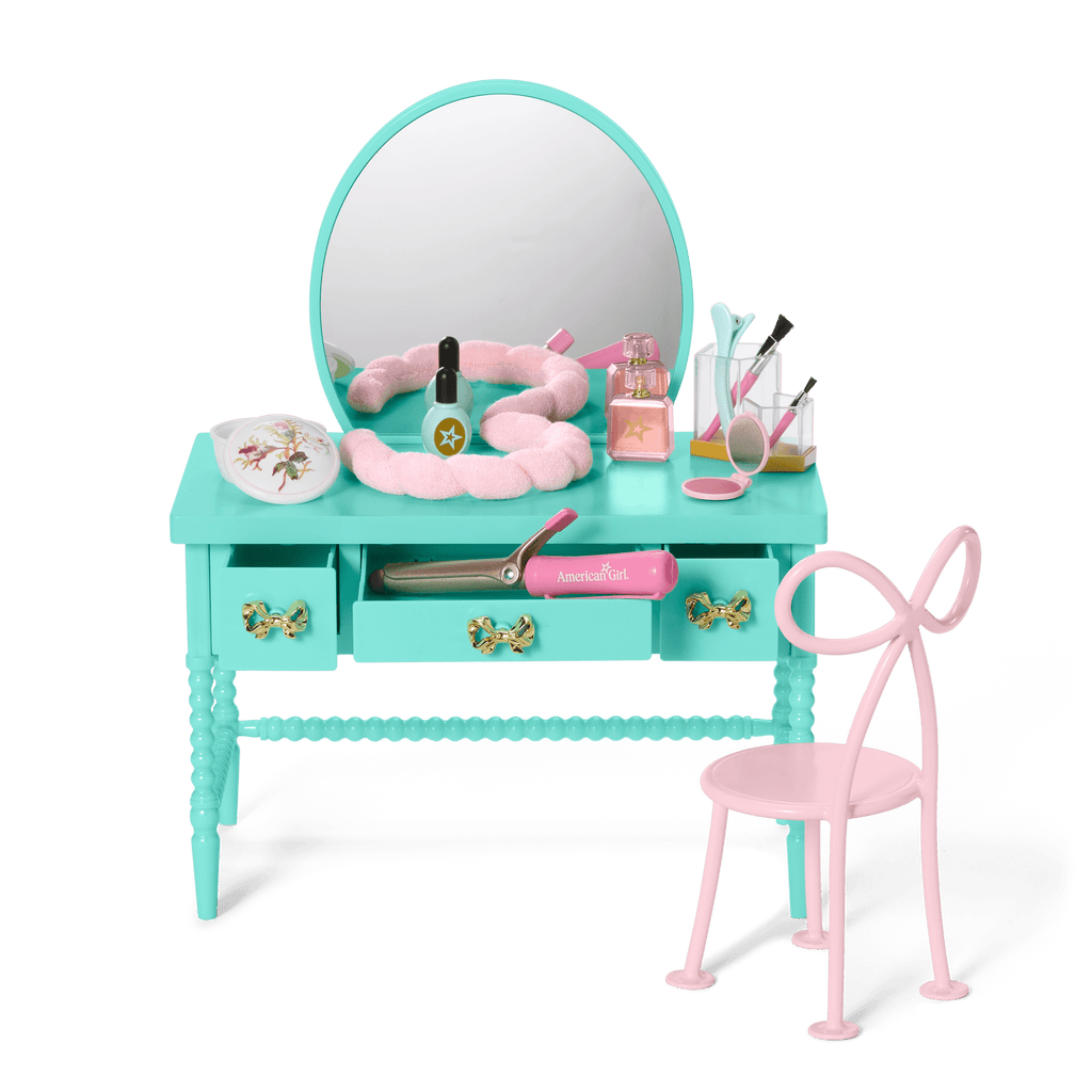 Raquel’s™ Vintage Vanity for 18-inch Dolls (Girl of the Year™ 2026) A4