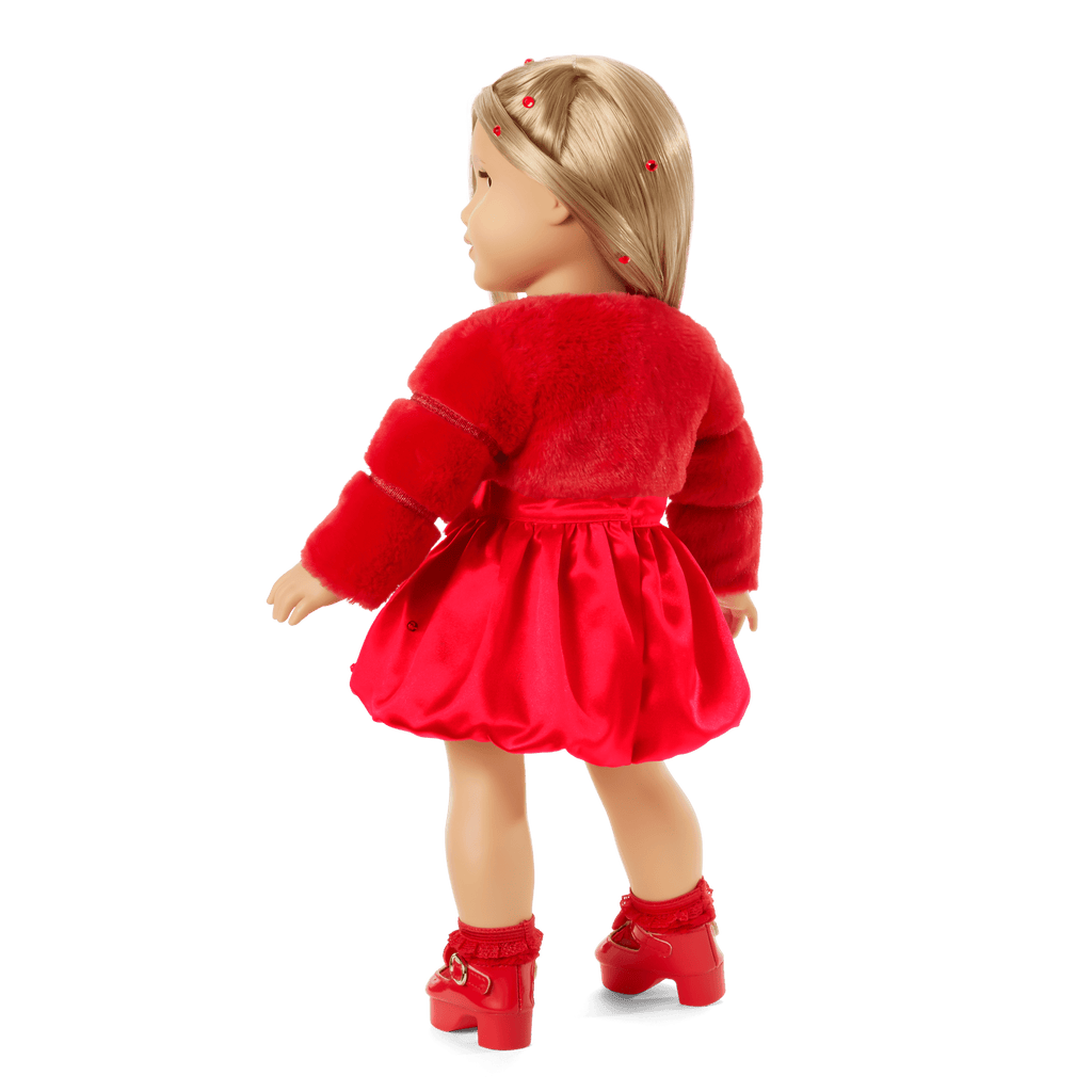 July Ruby Beauty Outfit for 18-inch Dolls E2
