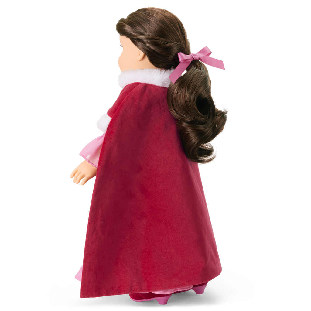 Disney Princess Belle Winter Dress & Cape Outfit for 18-inch Dolls by American Girl® A3