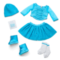 December Blue Brilliance Topaz Outfit for 18-inch Dolls A8