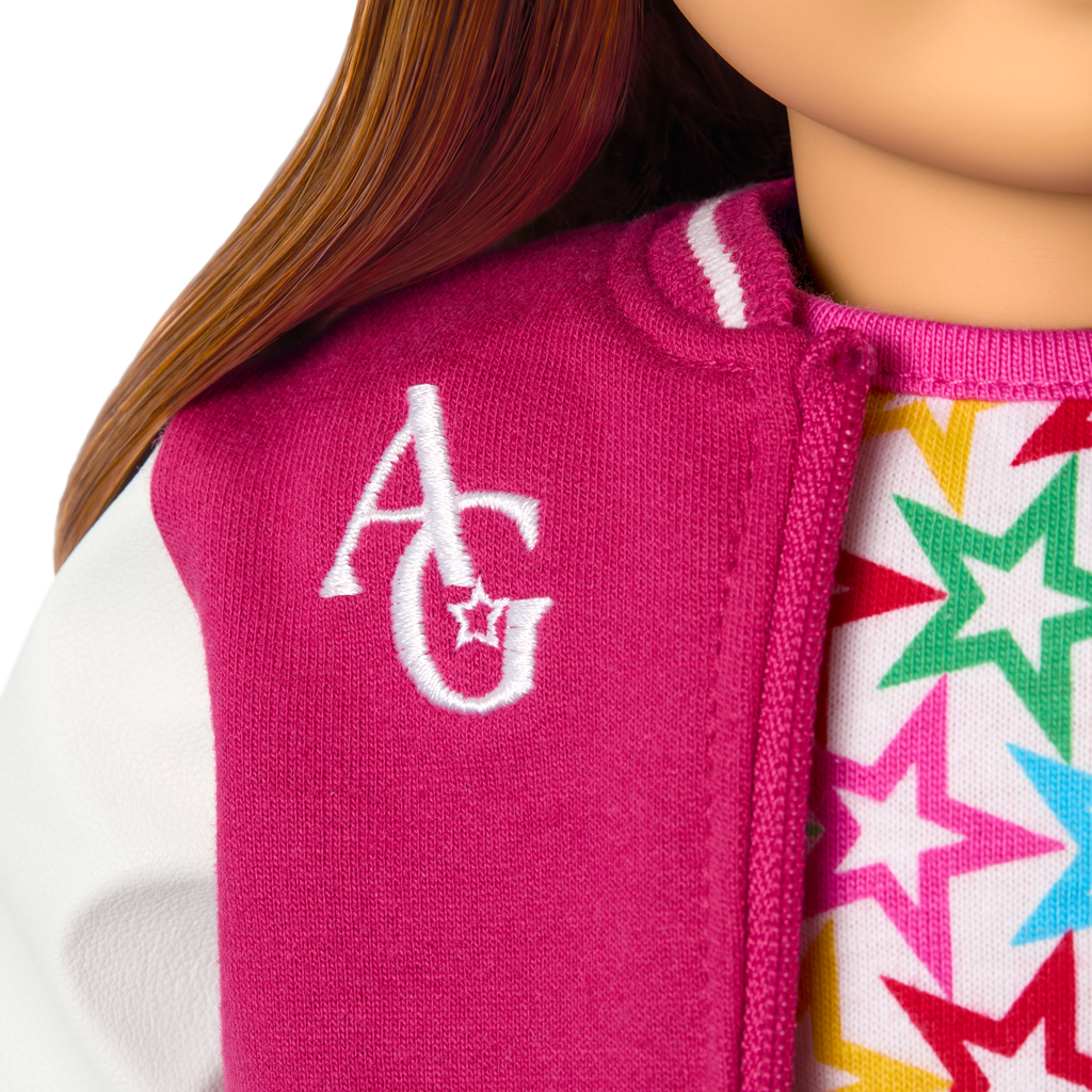 Truly Me™ 18-inch Doll #103 with wavy red hair A9