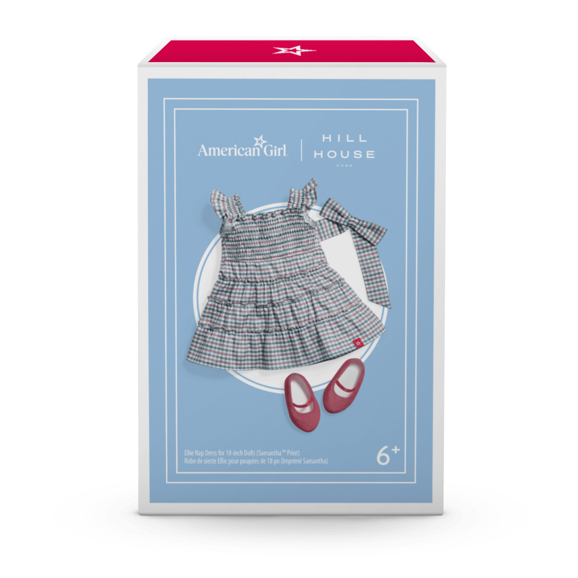 American Girl® x Hill House Home Ellie Nap Dress for 18-inch Dolls (Samantha™ Print) F4