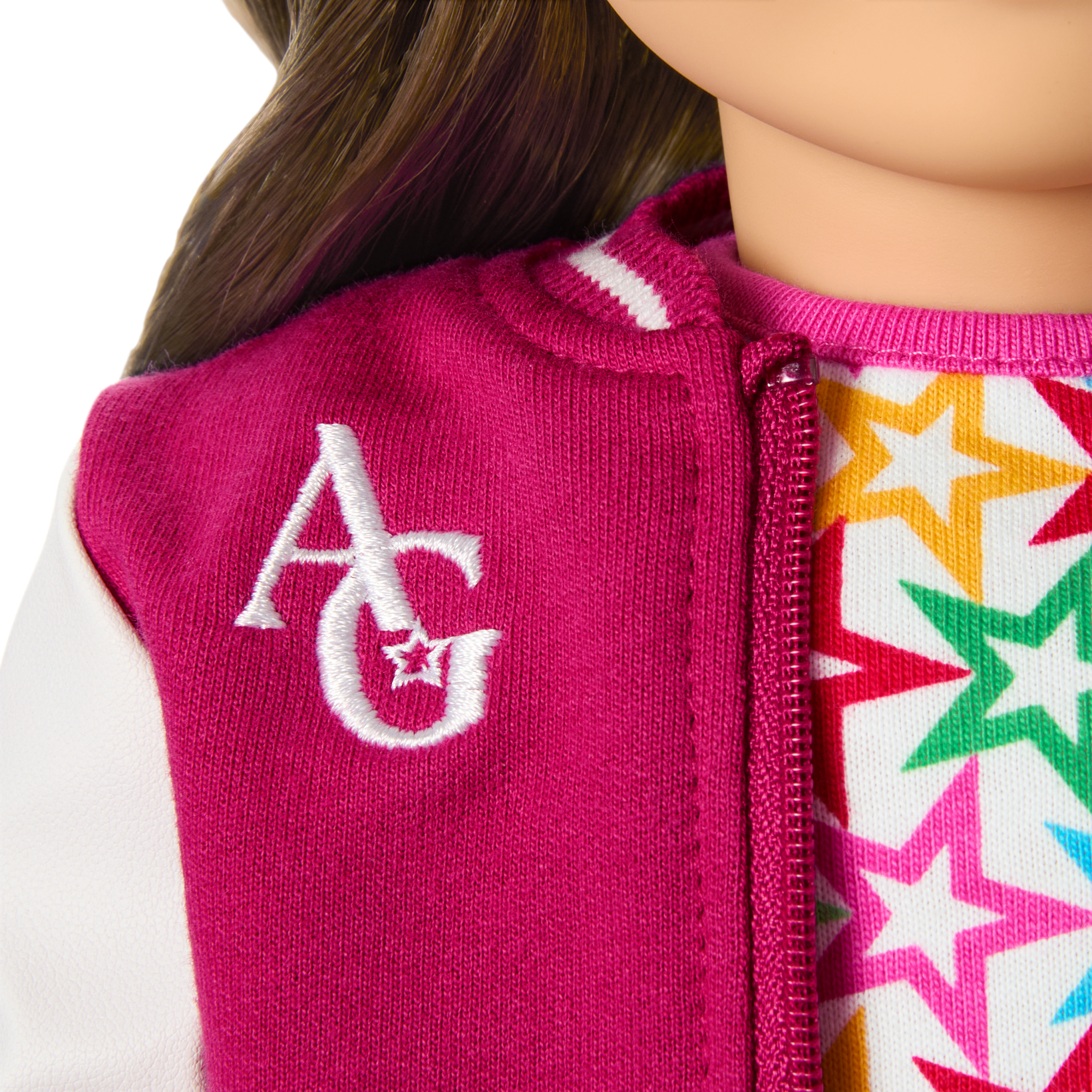 Truly Me™ 18-inch Doll #126 with wavy brown hair C9