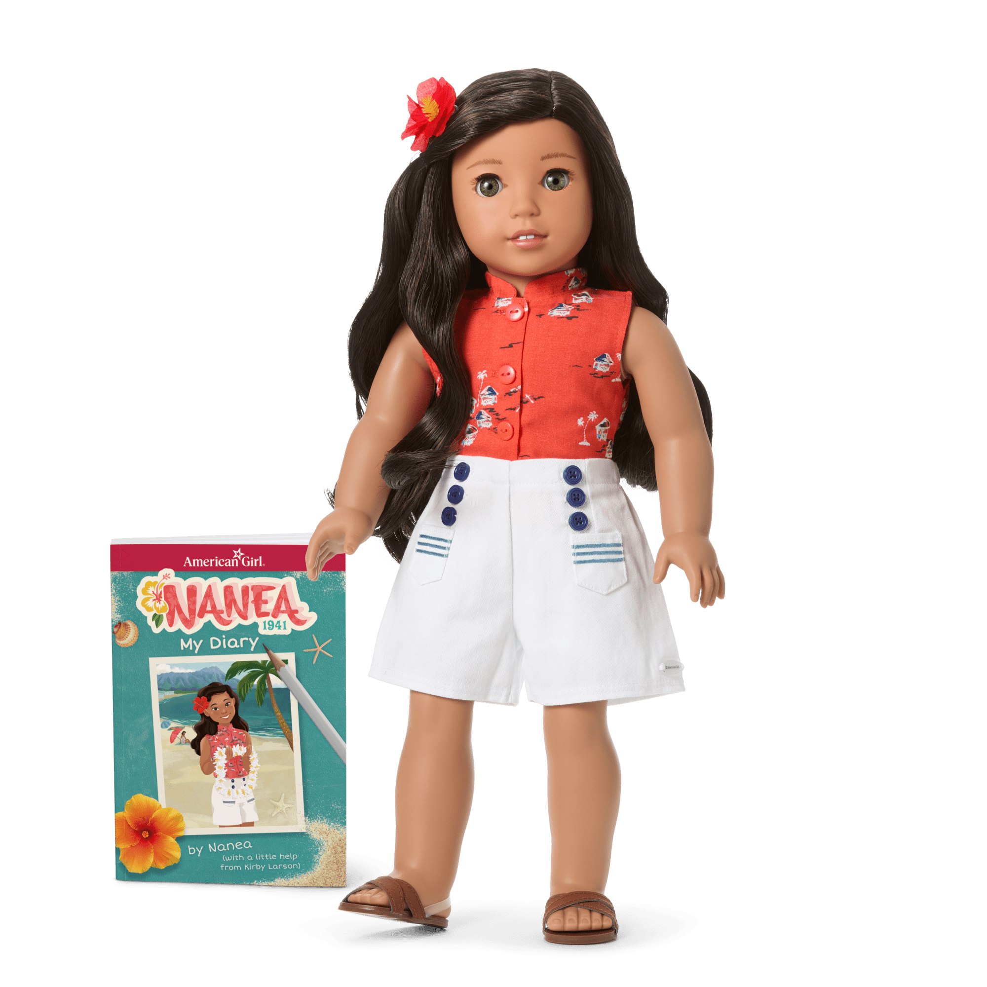 Nanea™ 18-inch Doll & Journal (Historical Characters) D1