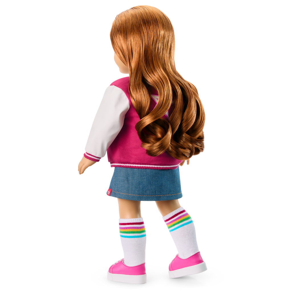 Truly Me™ 18-inch Doll #103 with wavy red hair A9