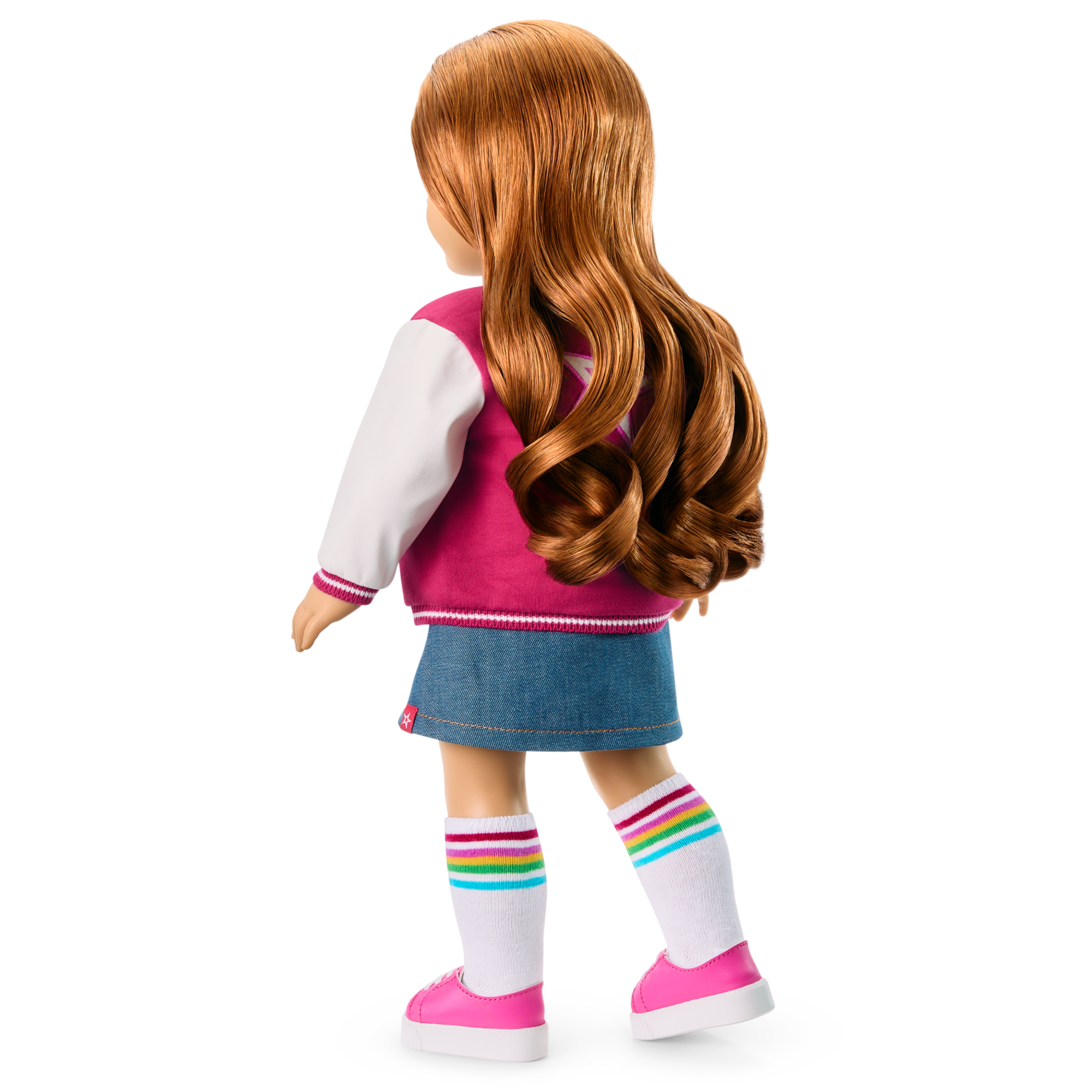 Truly Me™ 18-inch Doll #103 with wavy red hair A9