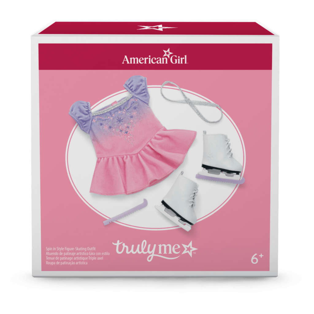 Spin in Style Figure-Skating Outfit for 18-inch Dolls F3