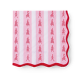American Girl™ x Bonjour Fête Pink Stripe Large Napkins (Set of 20) E0