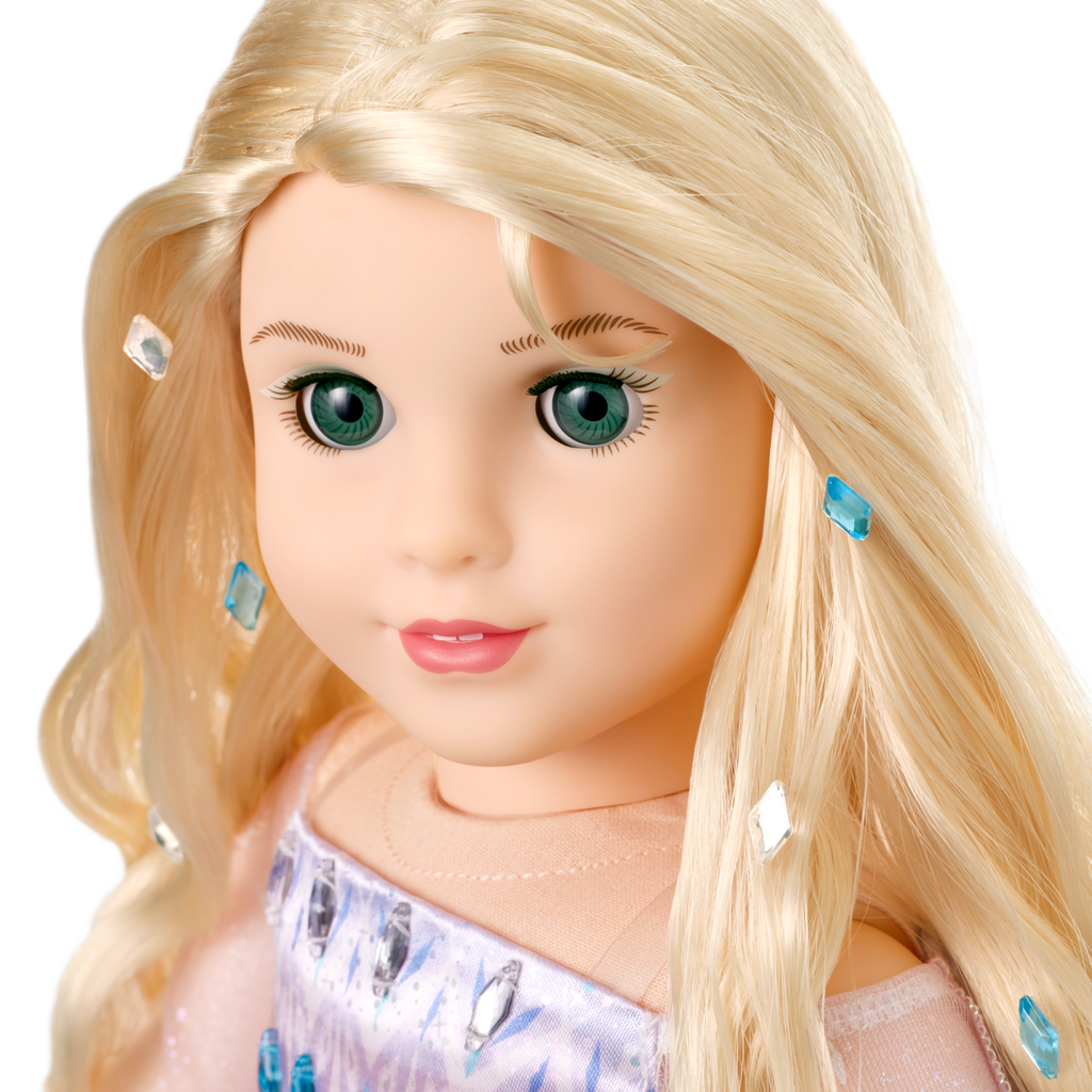 Disney Frozen Snow Queen Elsa Outfit & Accessories for 18-inch Dolls by American Girl® C2