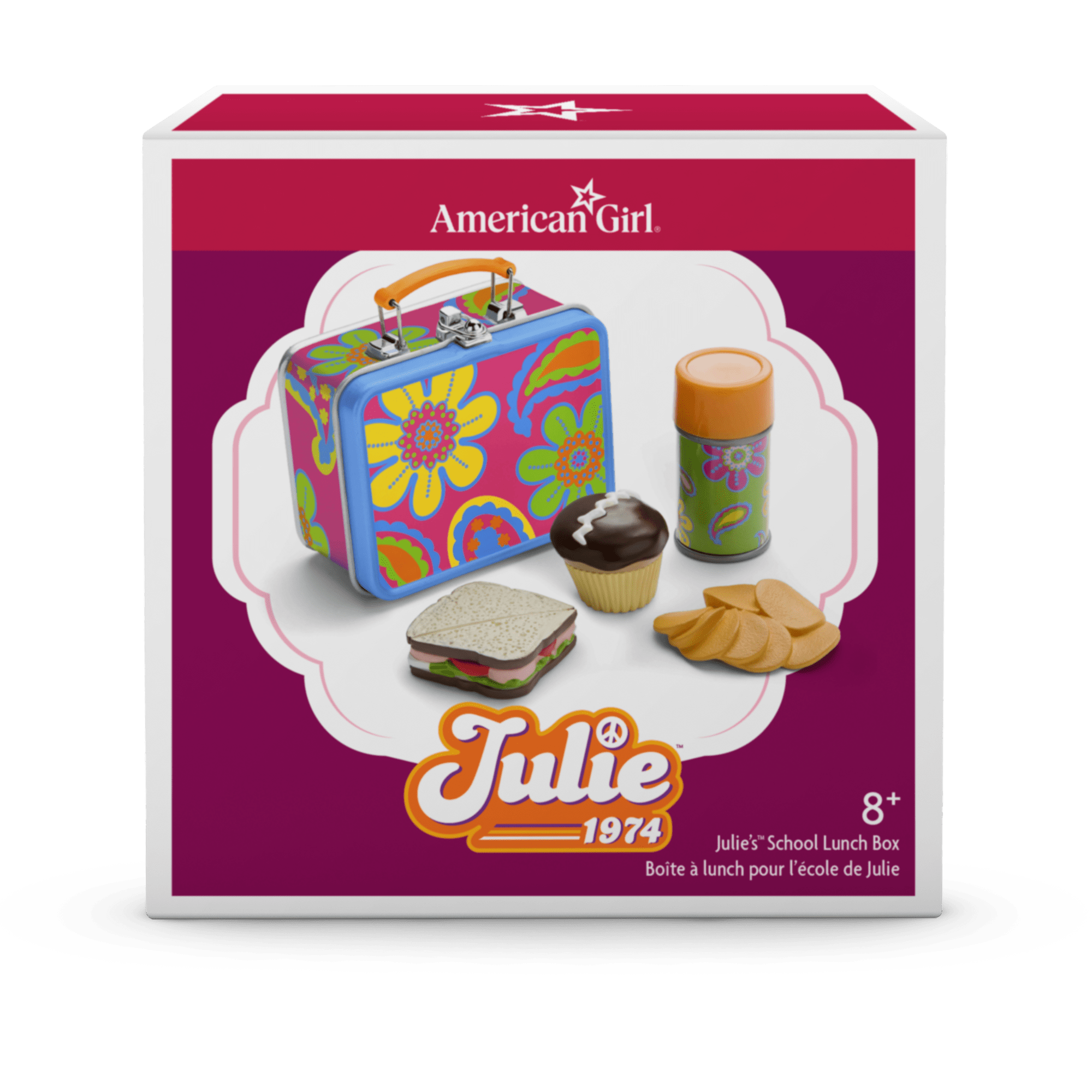 Julie's™ School Lunch Box for 18-inch Dolls (Historical Characters) C1