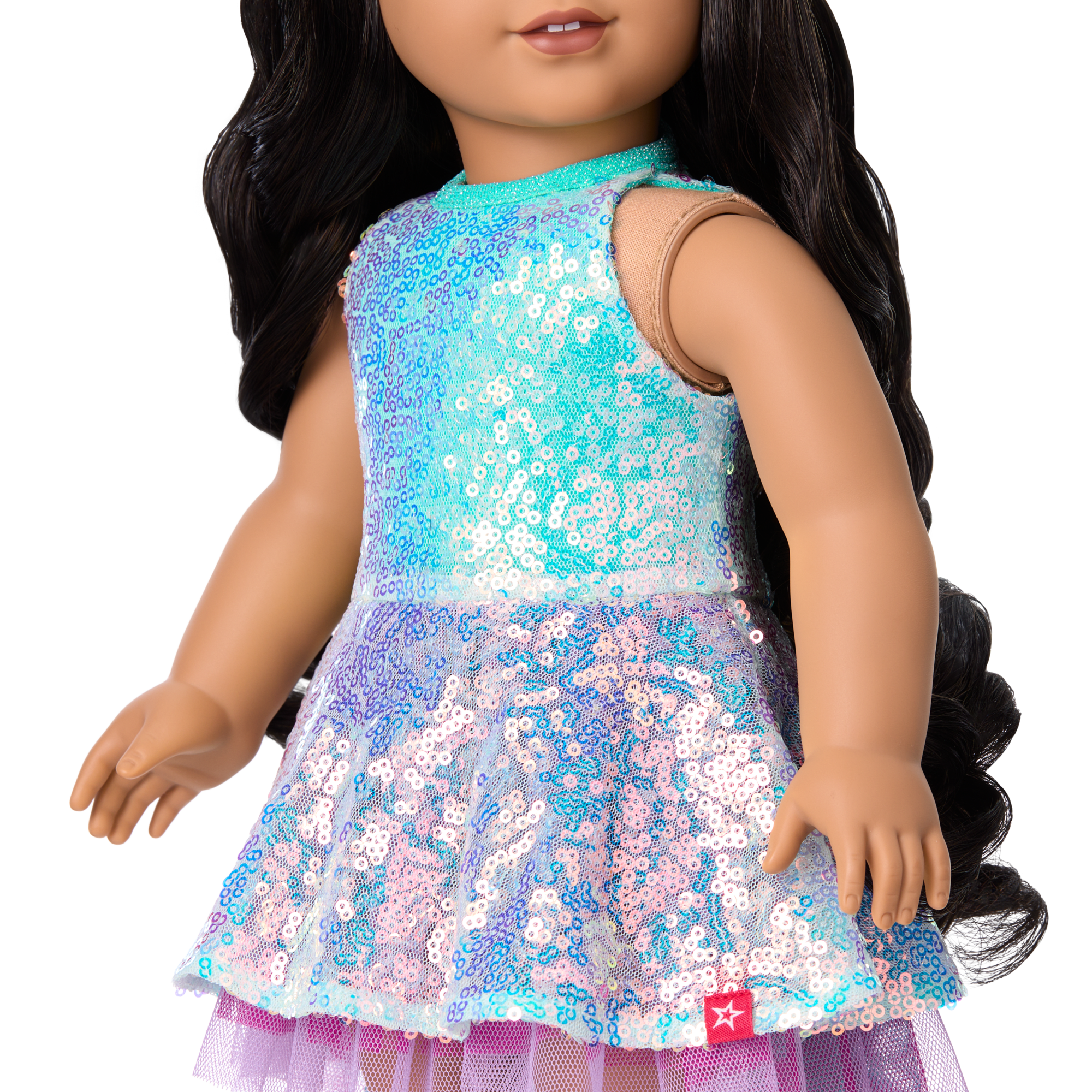 Glam Shimmering Ocean Outfit for 18-inch Dolls A3