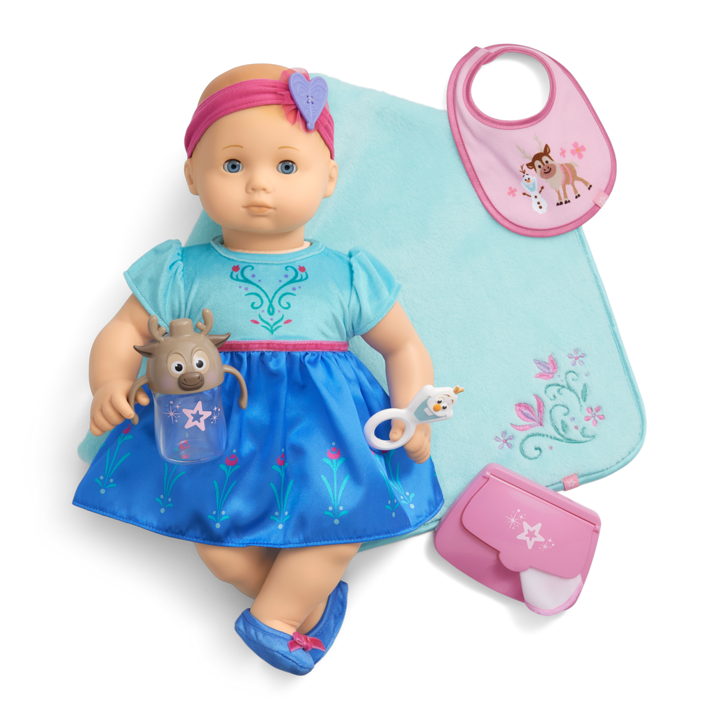 Disney Frozen Anna Cuddle & Care Set with Bitty Baby® Doll by American Girl® E8