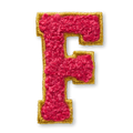 AG™ Letter F Stick-On Patch D3