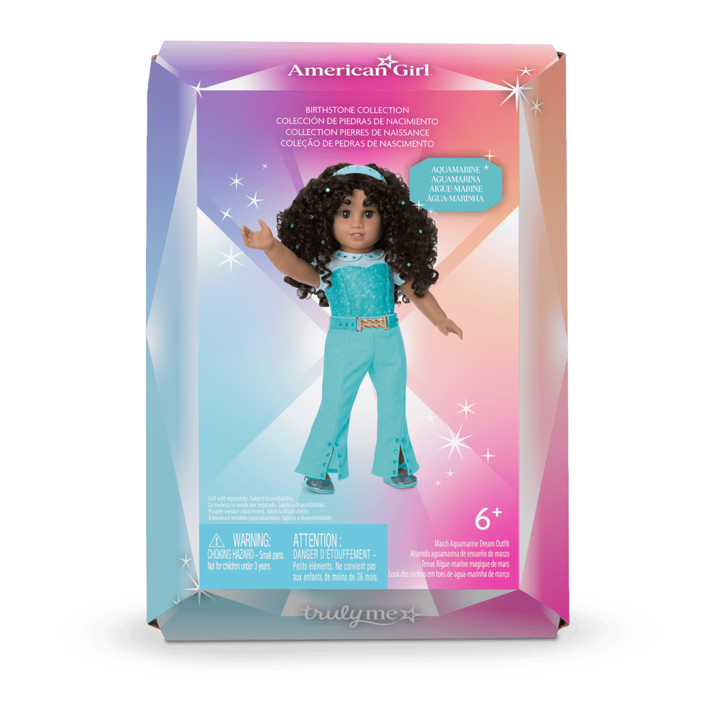 March Aquamarine Dream Outfit for 18-inch Dolls C9